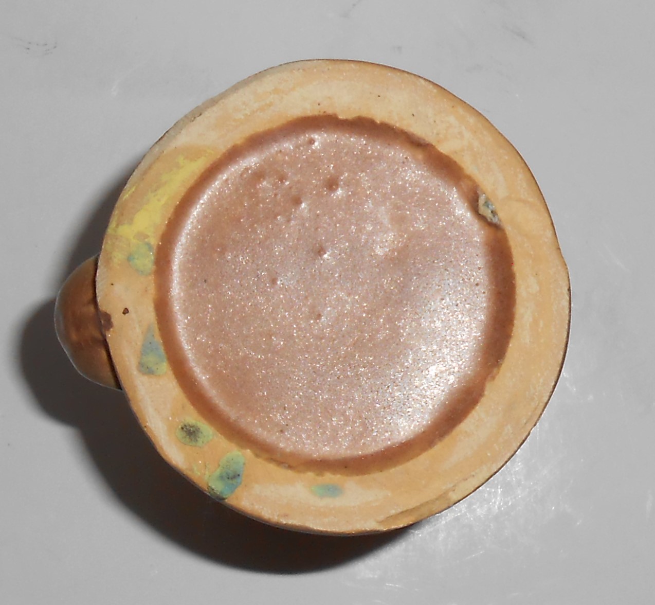 Nelson McCoy Art Pottery Tan/Green #15 Leaves/Berries 8