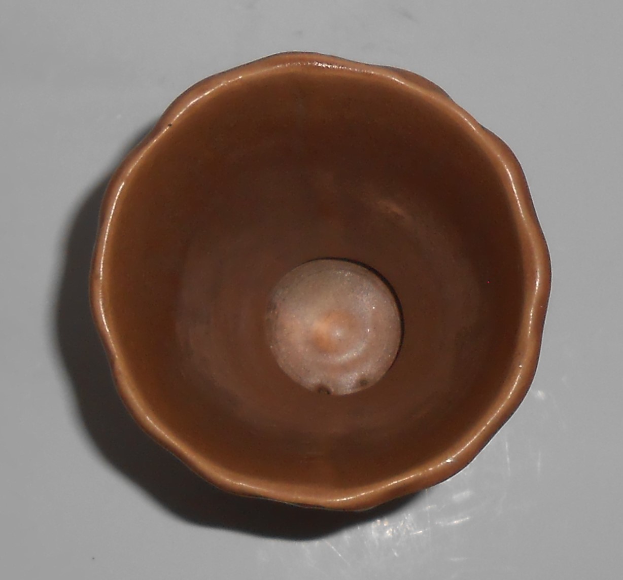 Nelson McCoy Art Pottery Tan/Green #15 Leaves/Berries 8