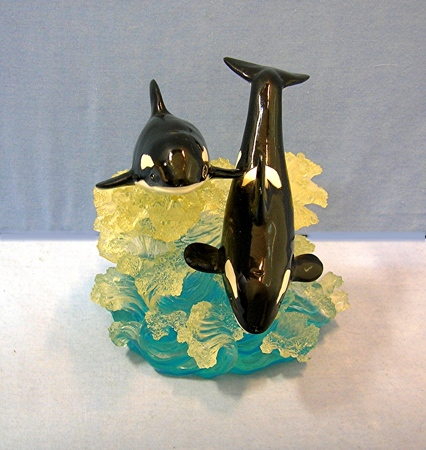 Dolphins In the Sea Ornament . . . .