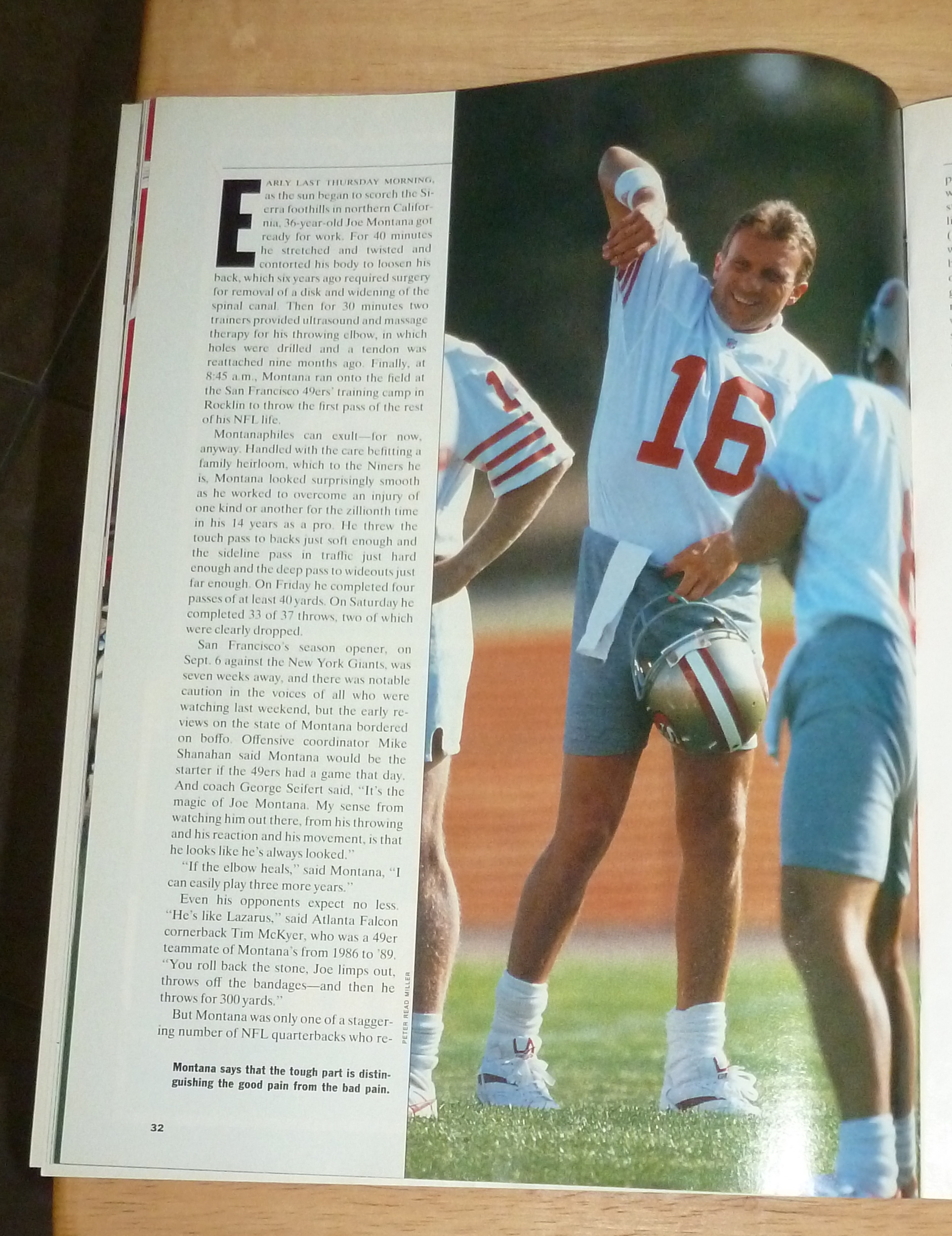 Sports Illustrated Magazine-July 27, 1992- Joe Montana