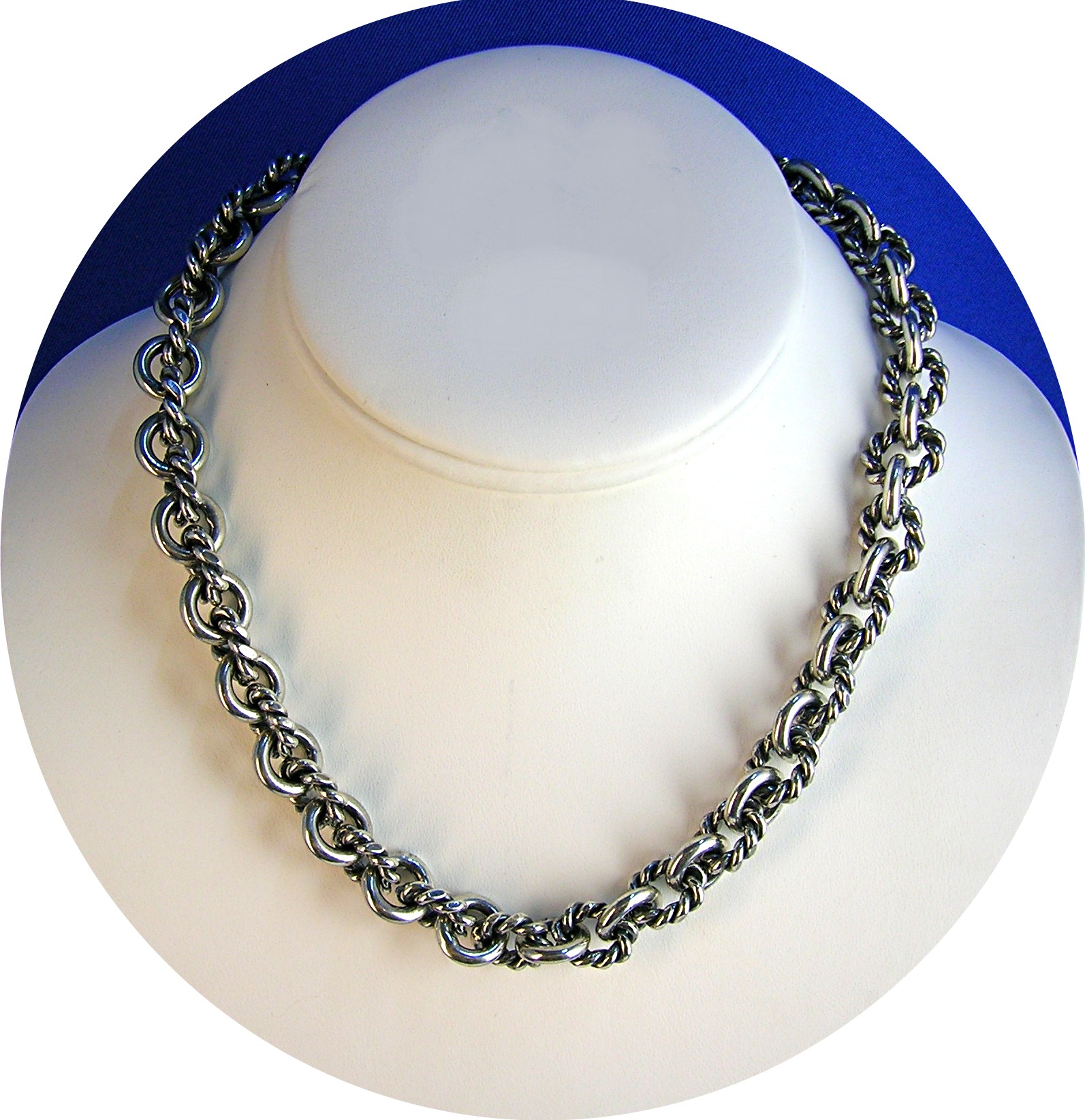 David Yurman Look  Sterling Silver  Necklace