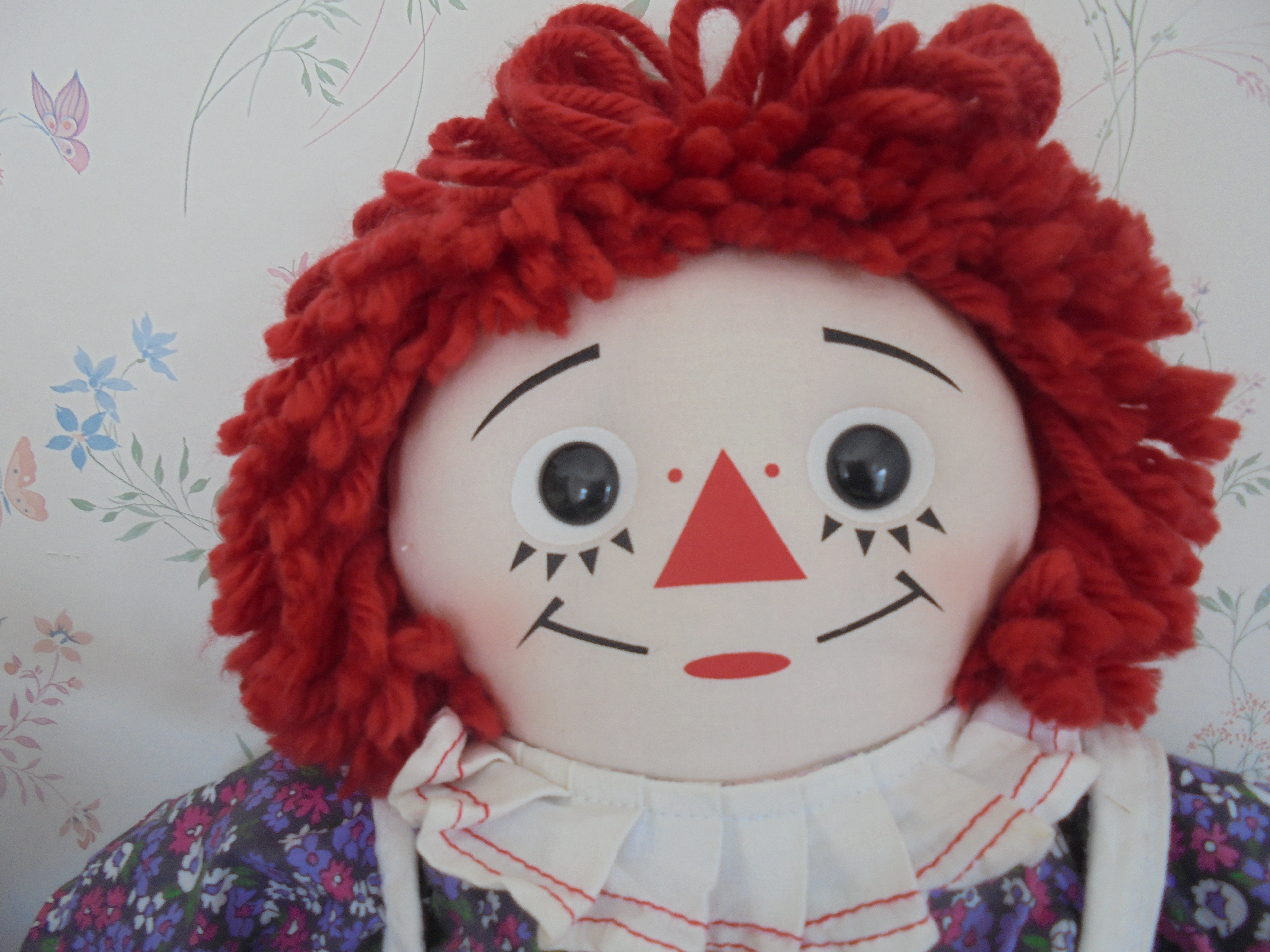 Raggedy Ann Doll 20 Inch Dakin Pull String