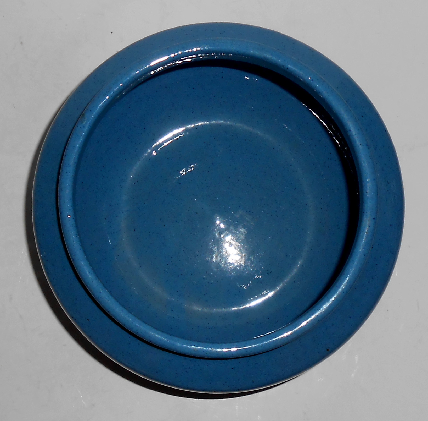 Peters And Reed Pottery Wilse Blue Bowl Mint