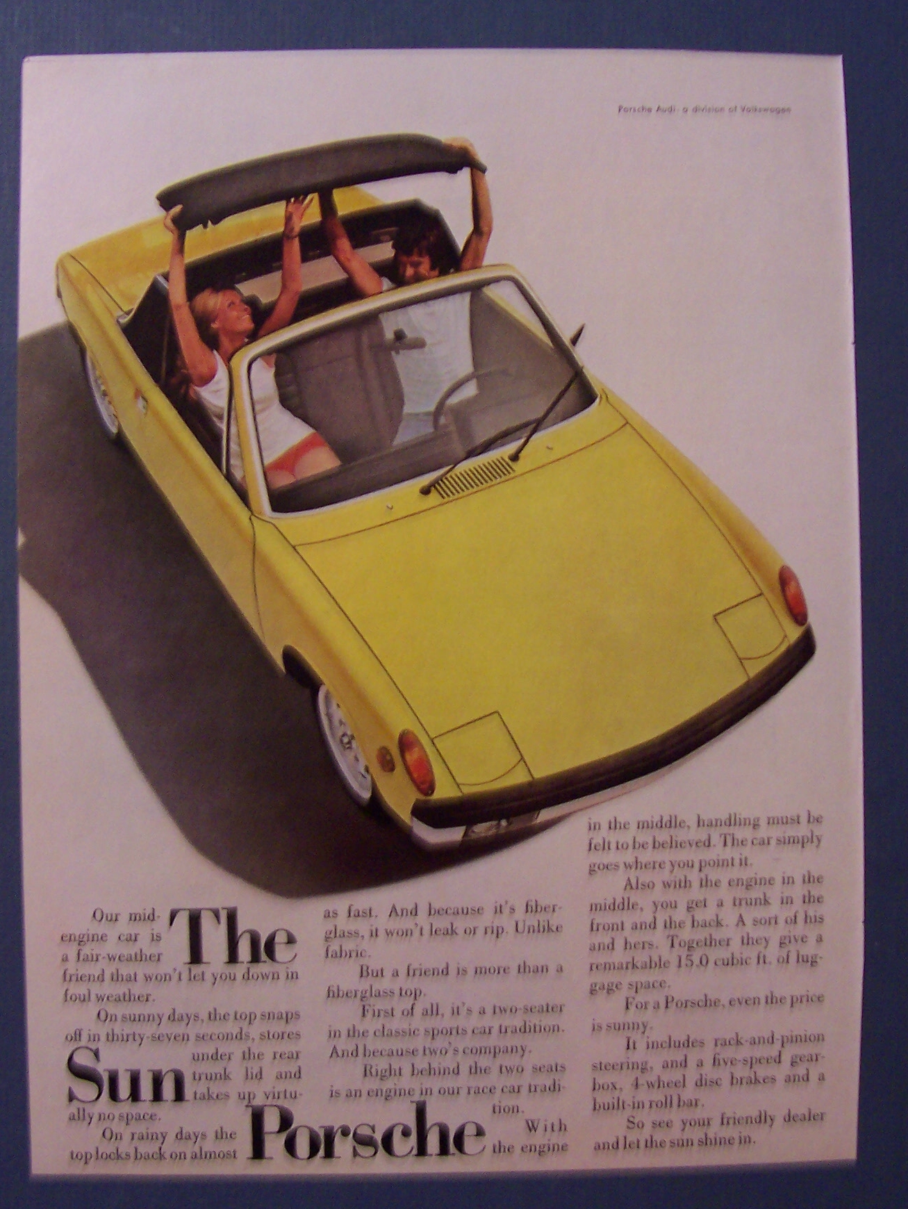 1972  The  Sun  Porsche