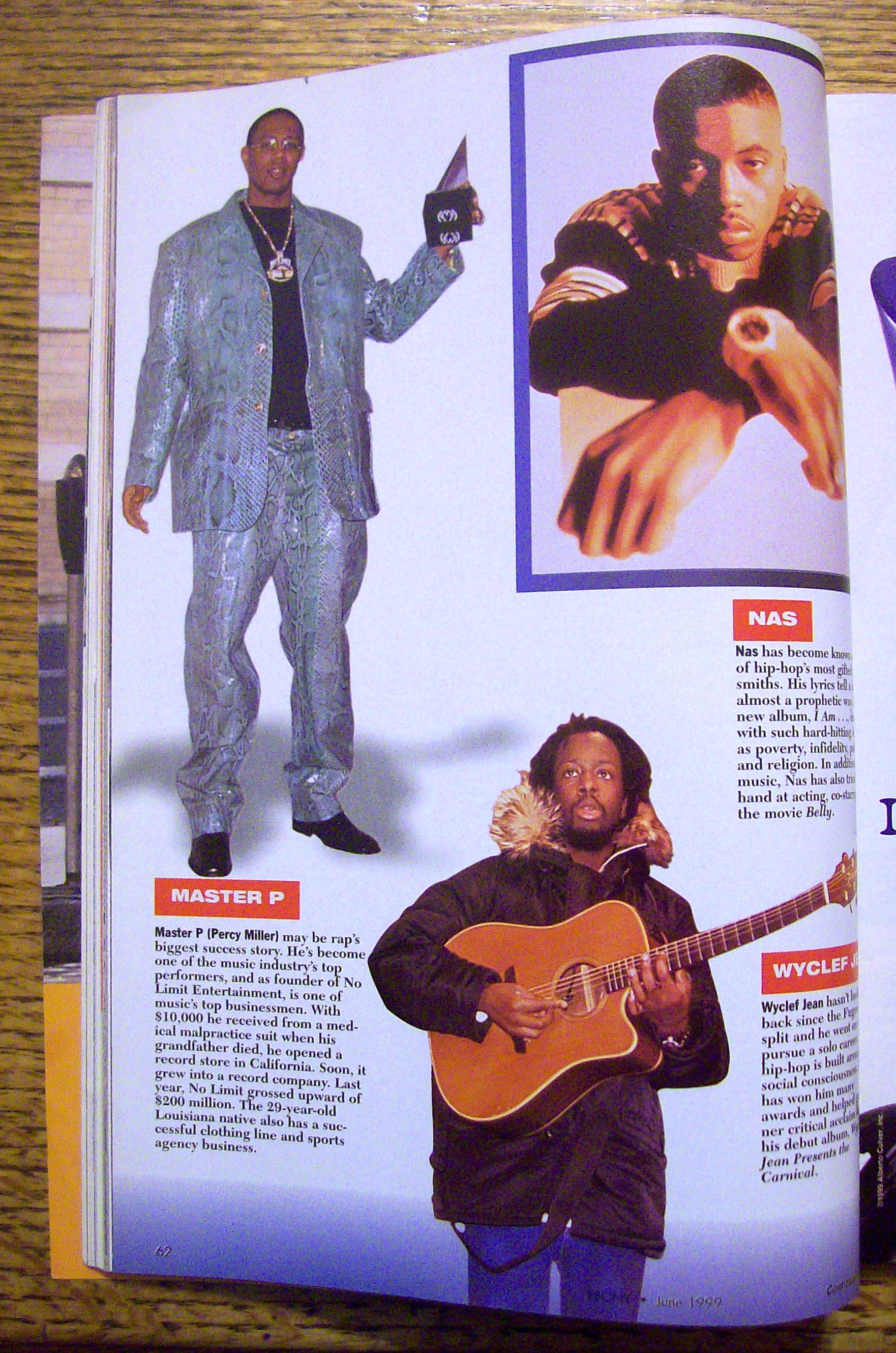 Ebony Magazine-June 1999-Celebrity Dads