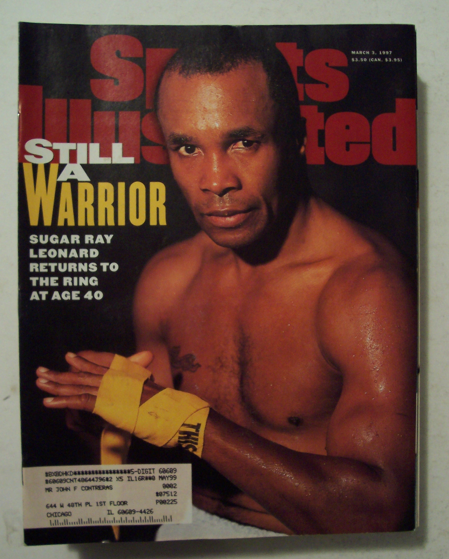 Sports Illustrated Magazine-March 3, 1997-Sugar Ray