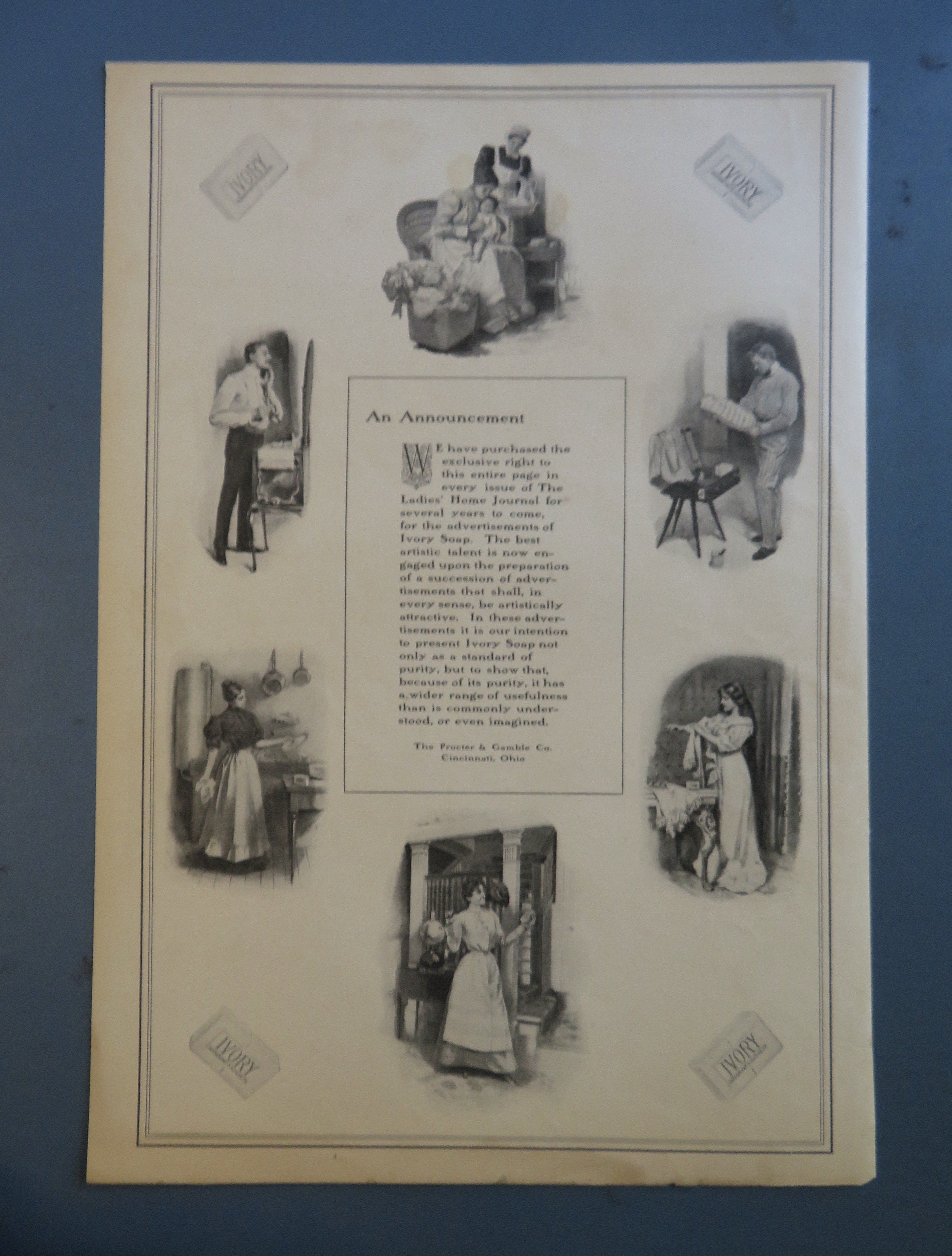 1903 Ivory Soap with The Many Uses For Ivory Soap