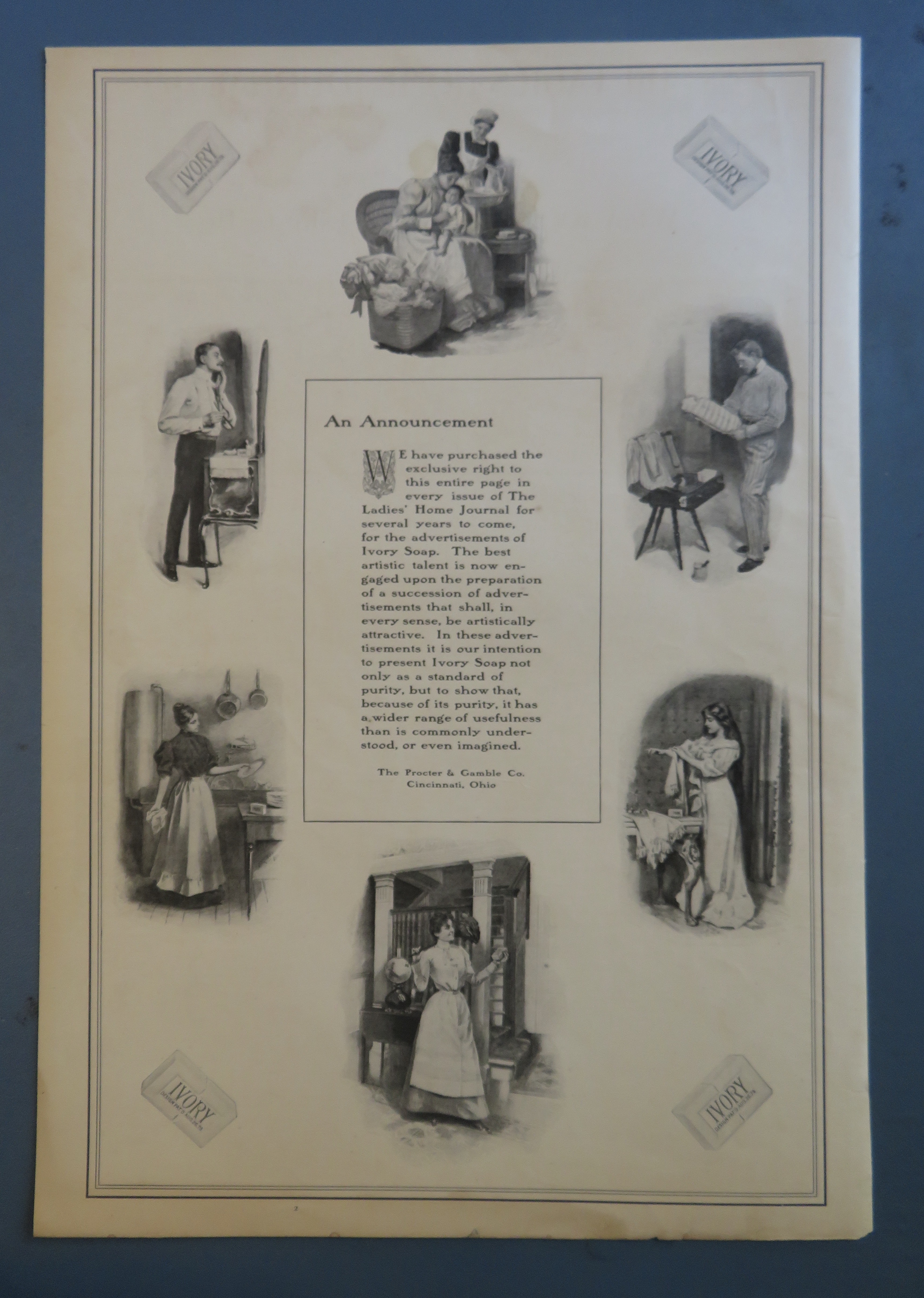 1903 Ivory Soap with The Many Uses For Ivory Soap