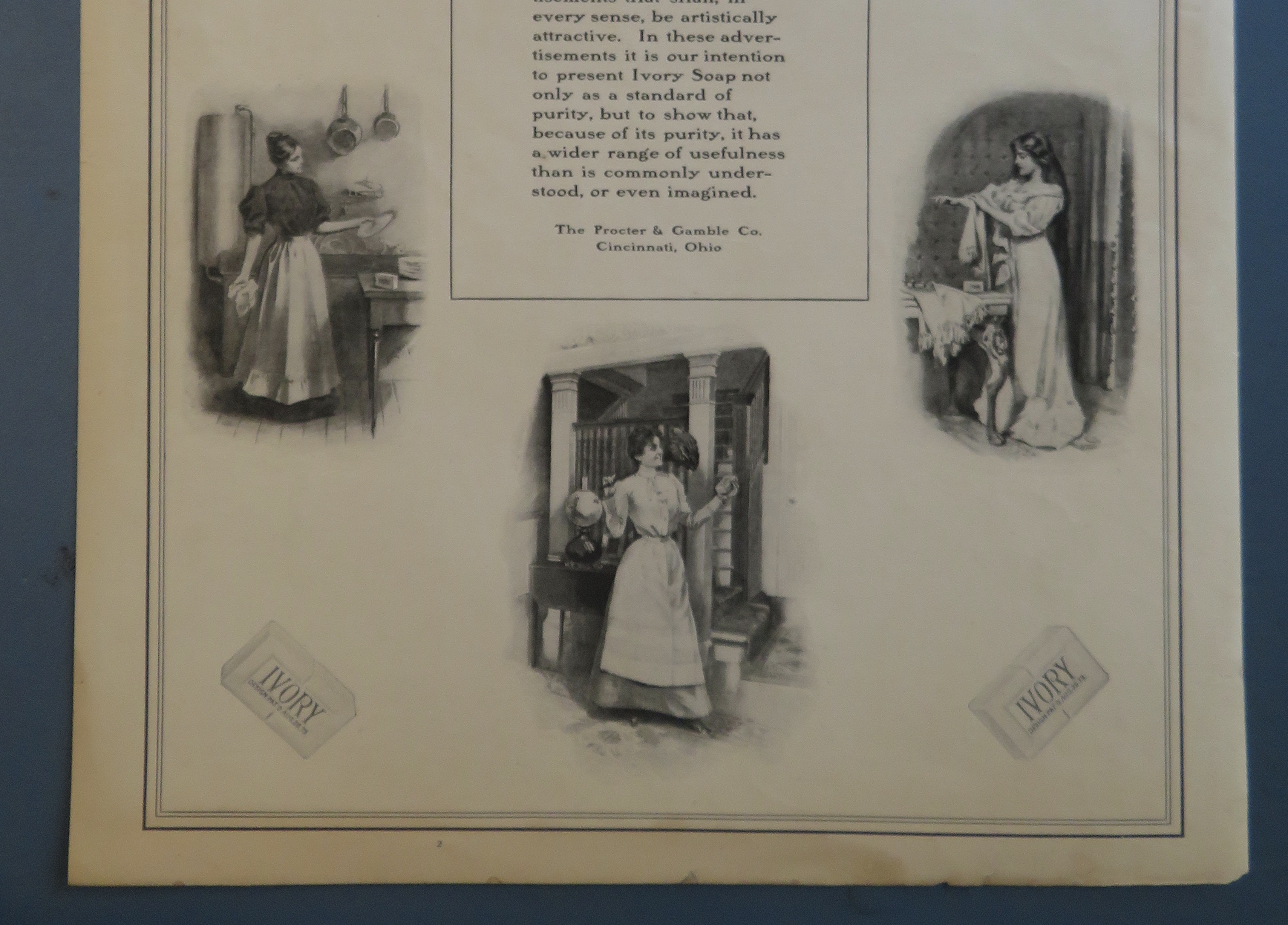 1903 Ivory Soap with The Many Uses For Ivory Soap
