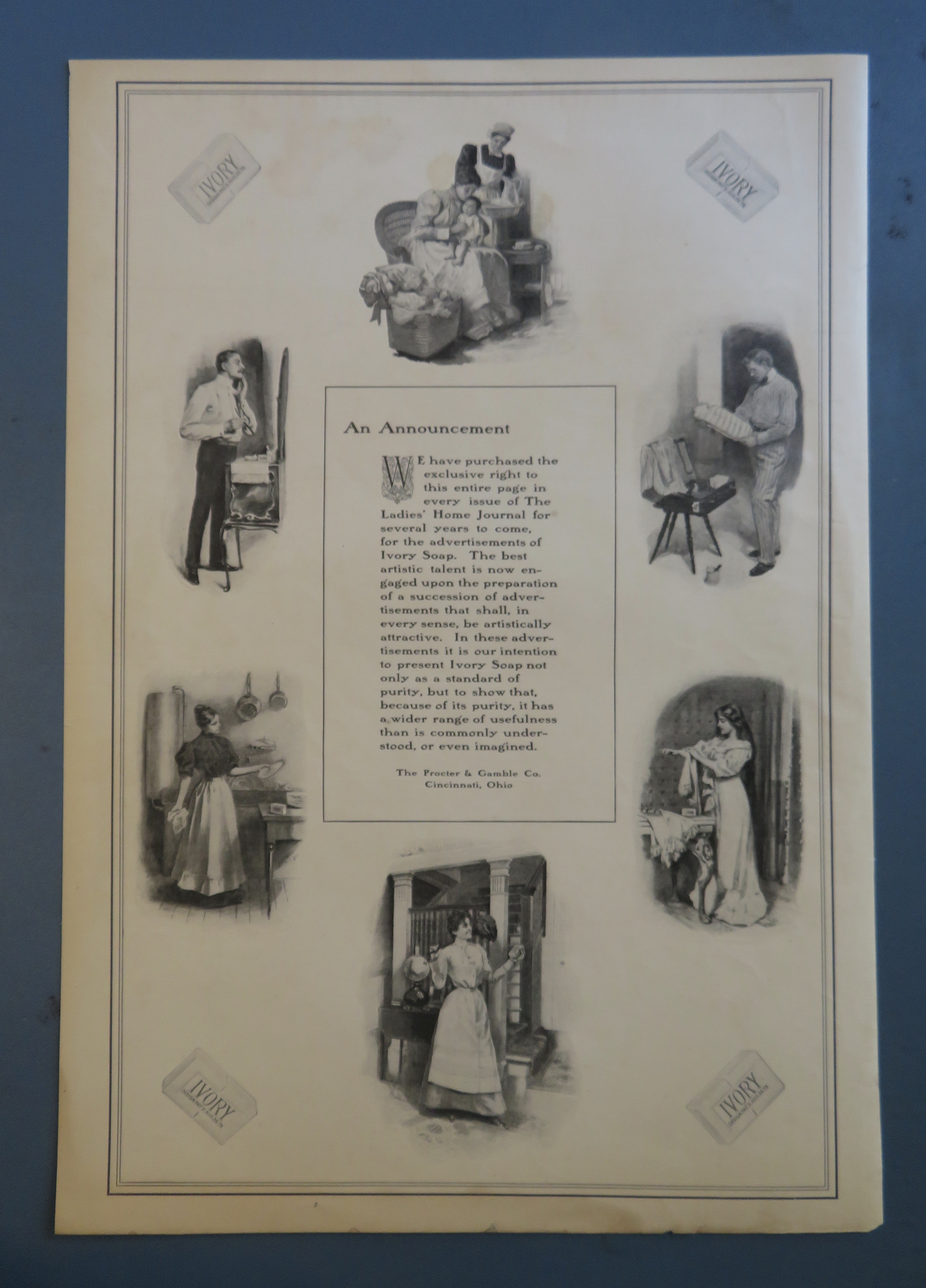 1903 Ivory Soap with The Many Uses For Ivory Soap