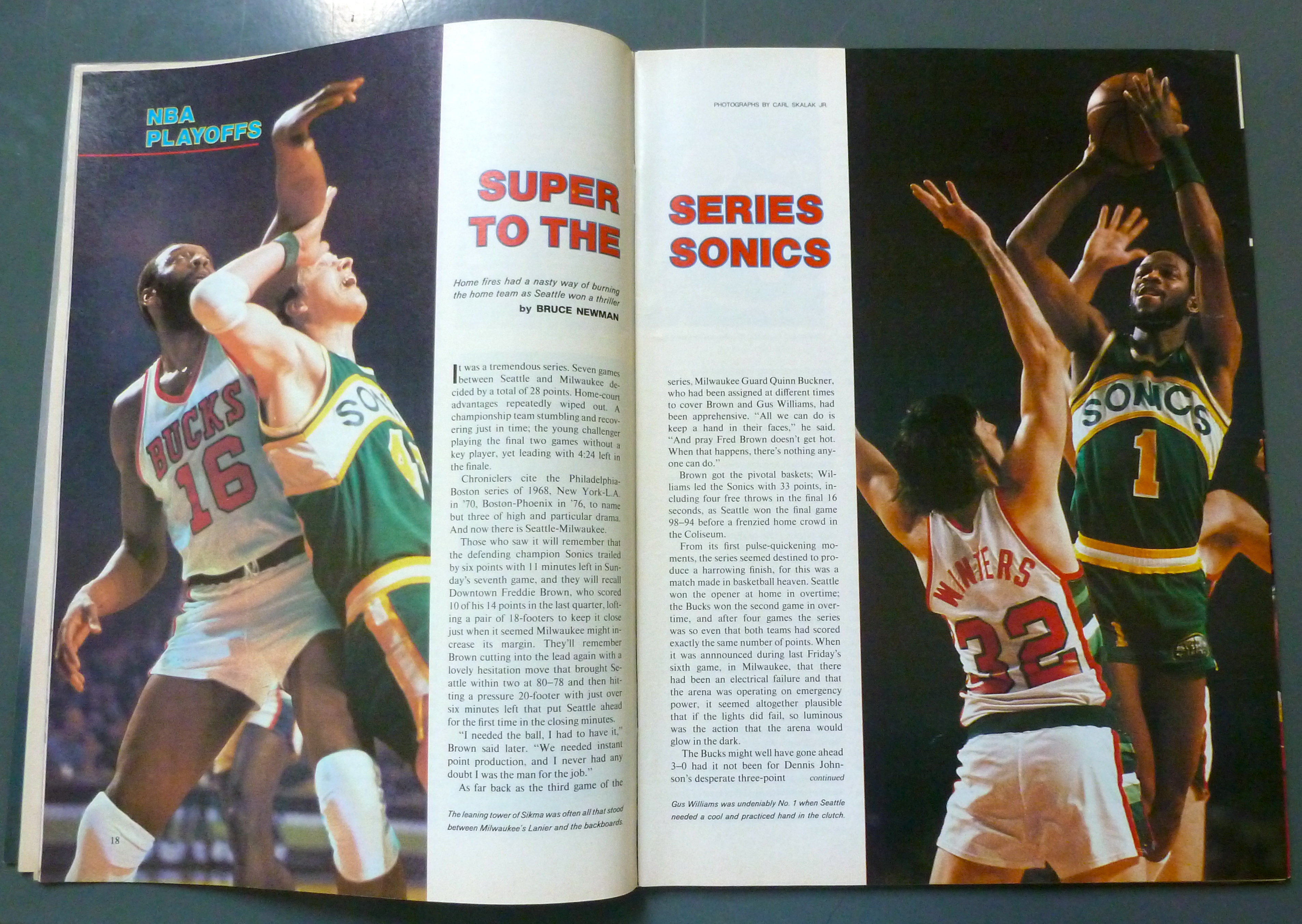 Sports Illustrated Magazine-April 28, 1980-Dr. J & Bird