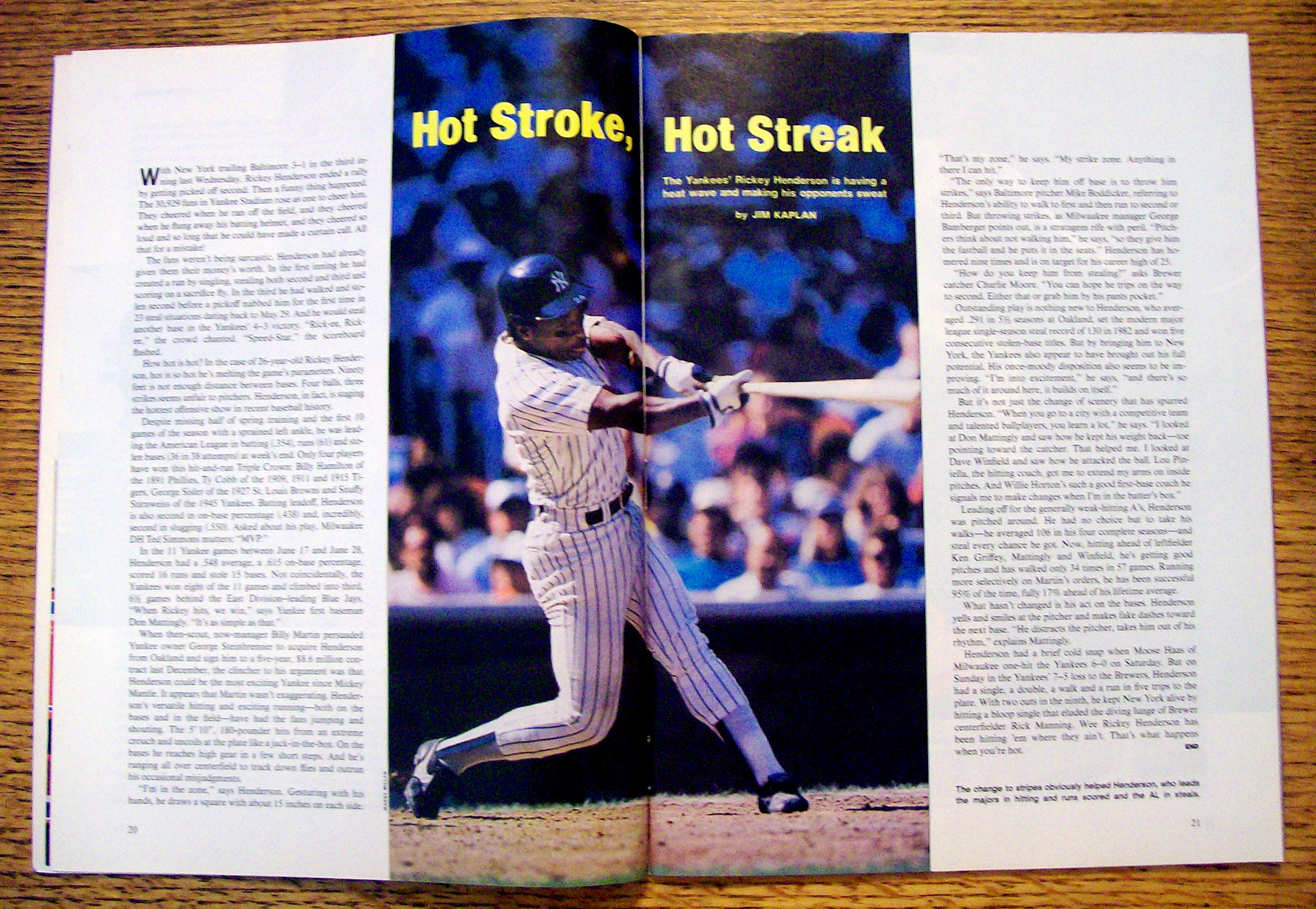 Sports Illustrated Magazine-July 8, 1985-F. Valenzuela