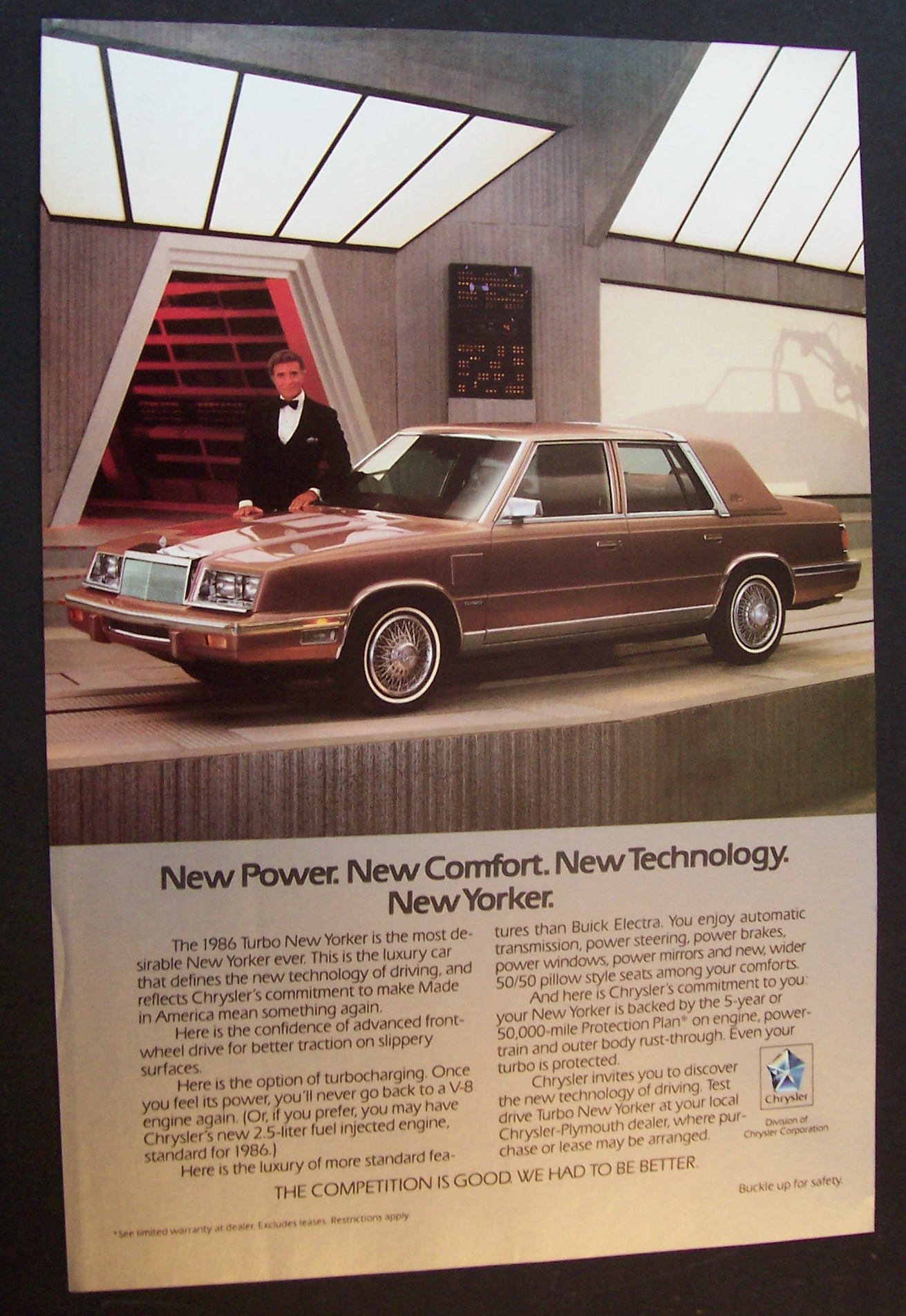 1985 Chrysler New Yorker with Ricardo Montalban