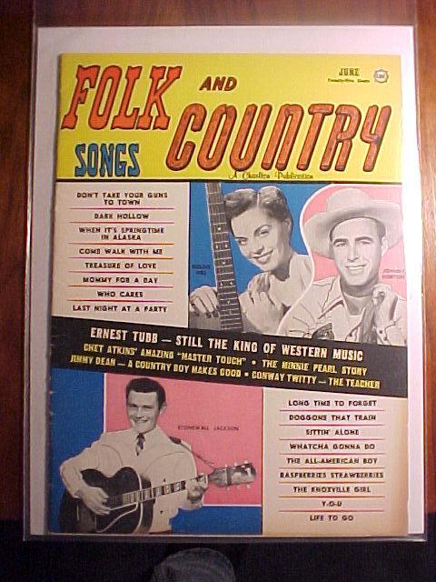 Folk and Country Songs - June 1959 - Goldie Hill