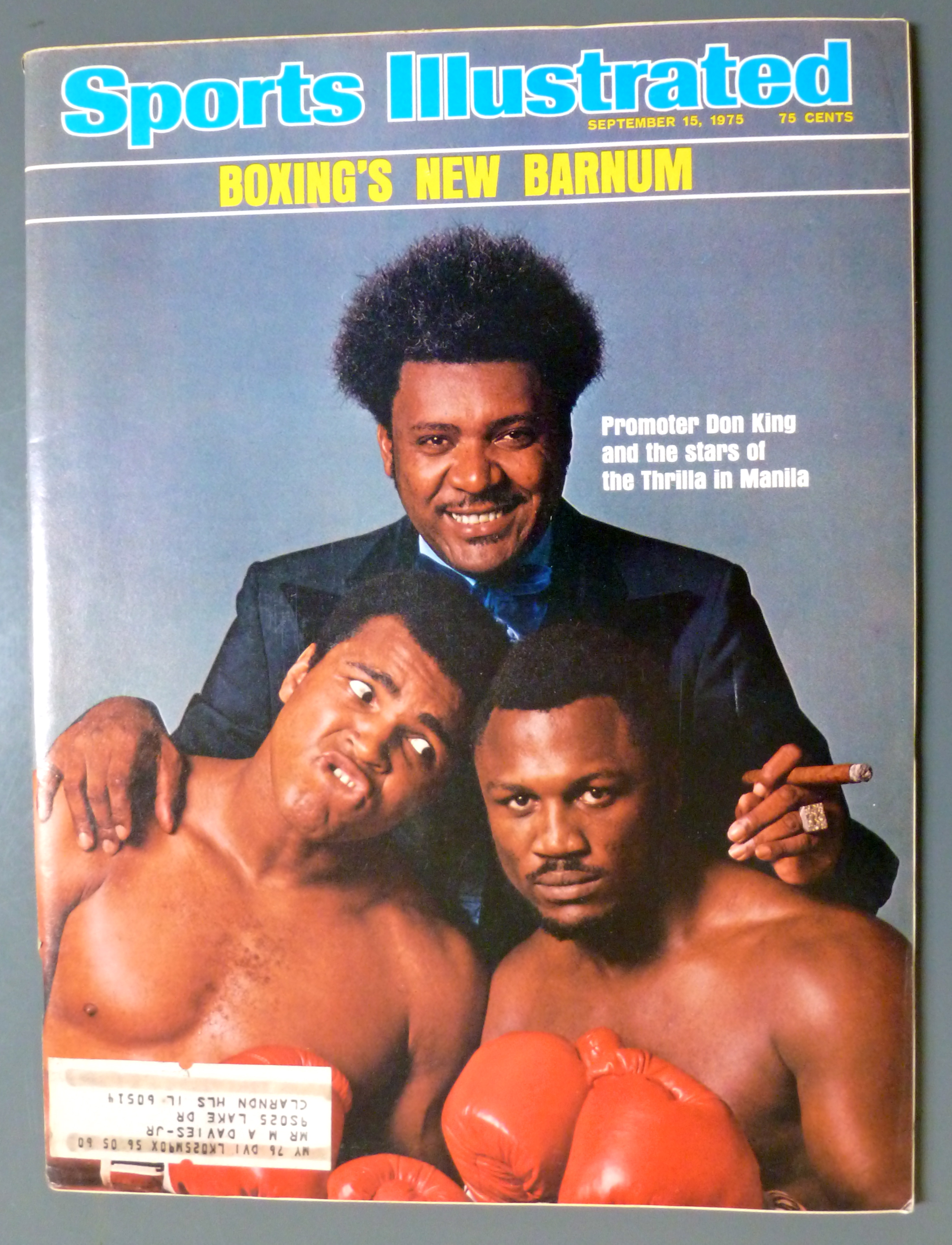 Sports Illustrated Magazine-September 15, 1975-Don King