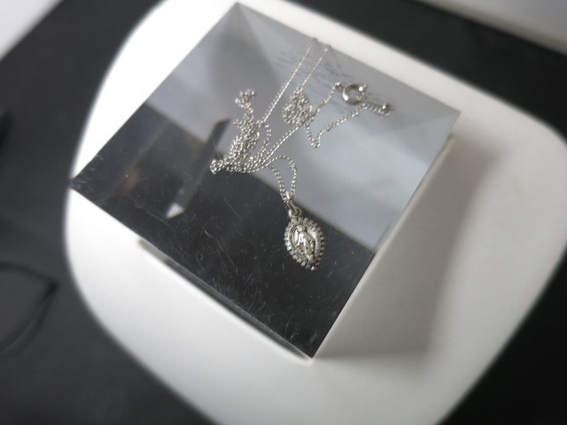 Mary Conceived Without Sin Medal Pendant 18 inch chain