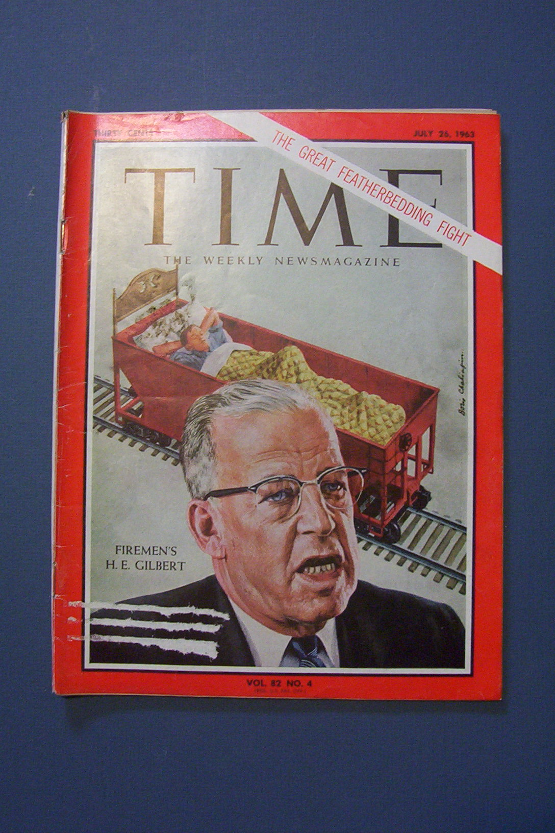 Time Magazine - July 26, 1963 - Firemen's H. E. Gilbert