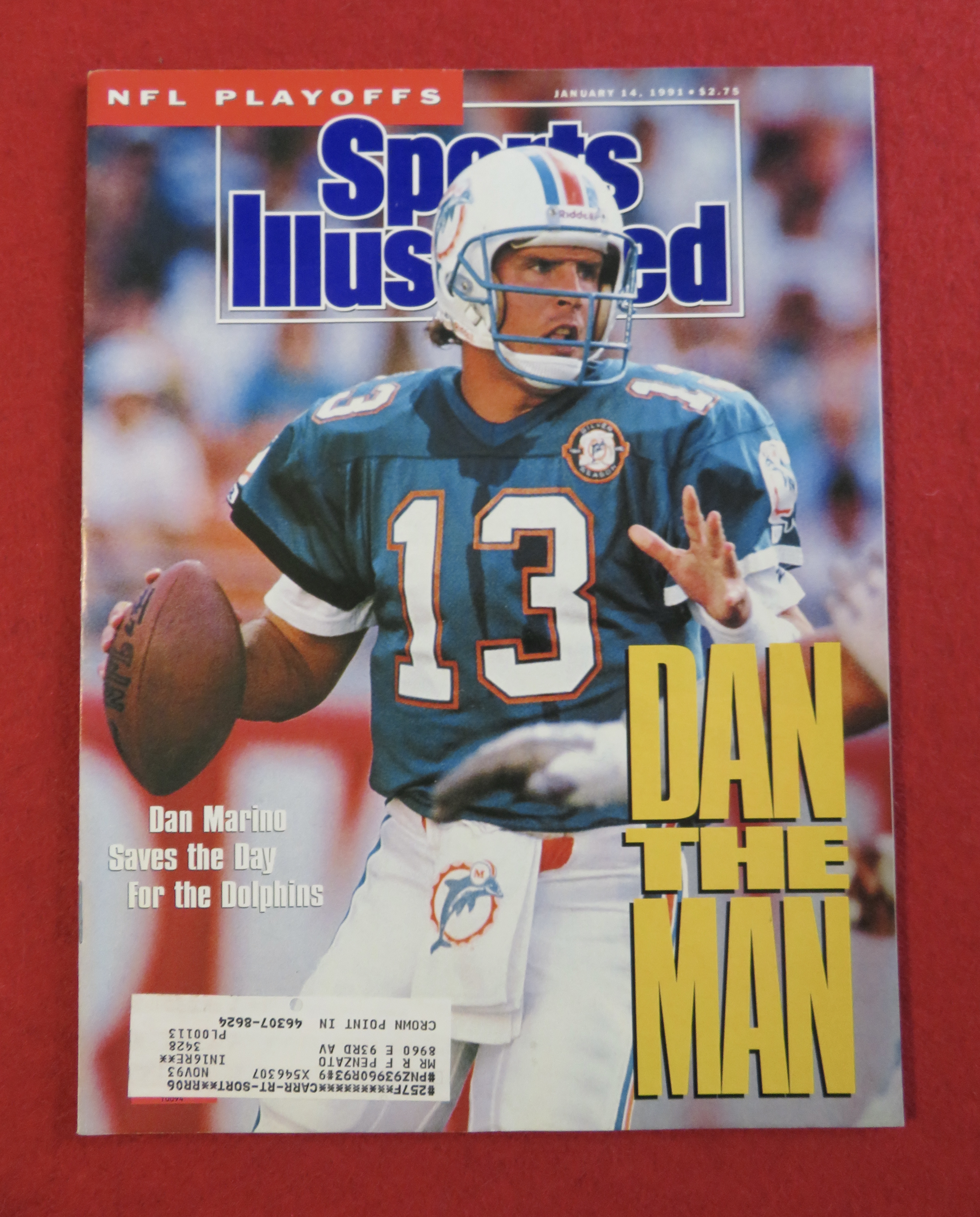 Sports Illustrated Magazine-January 14, 1991-Dan Marino