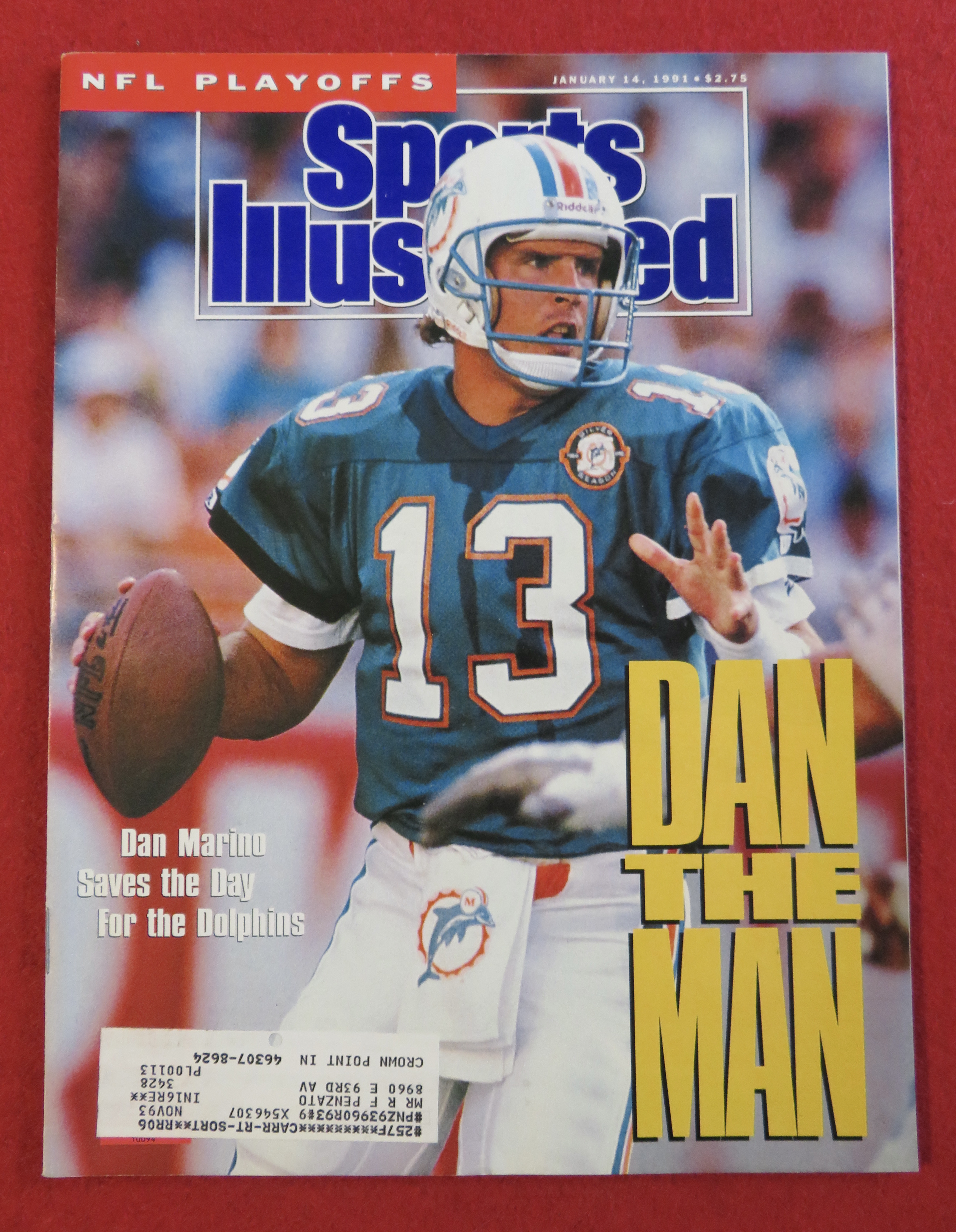 Sports Illustrated Magazine-January 14, 1991-Dan Marino