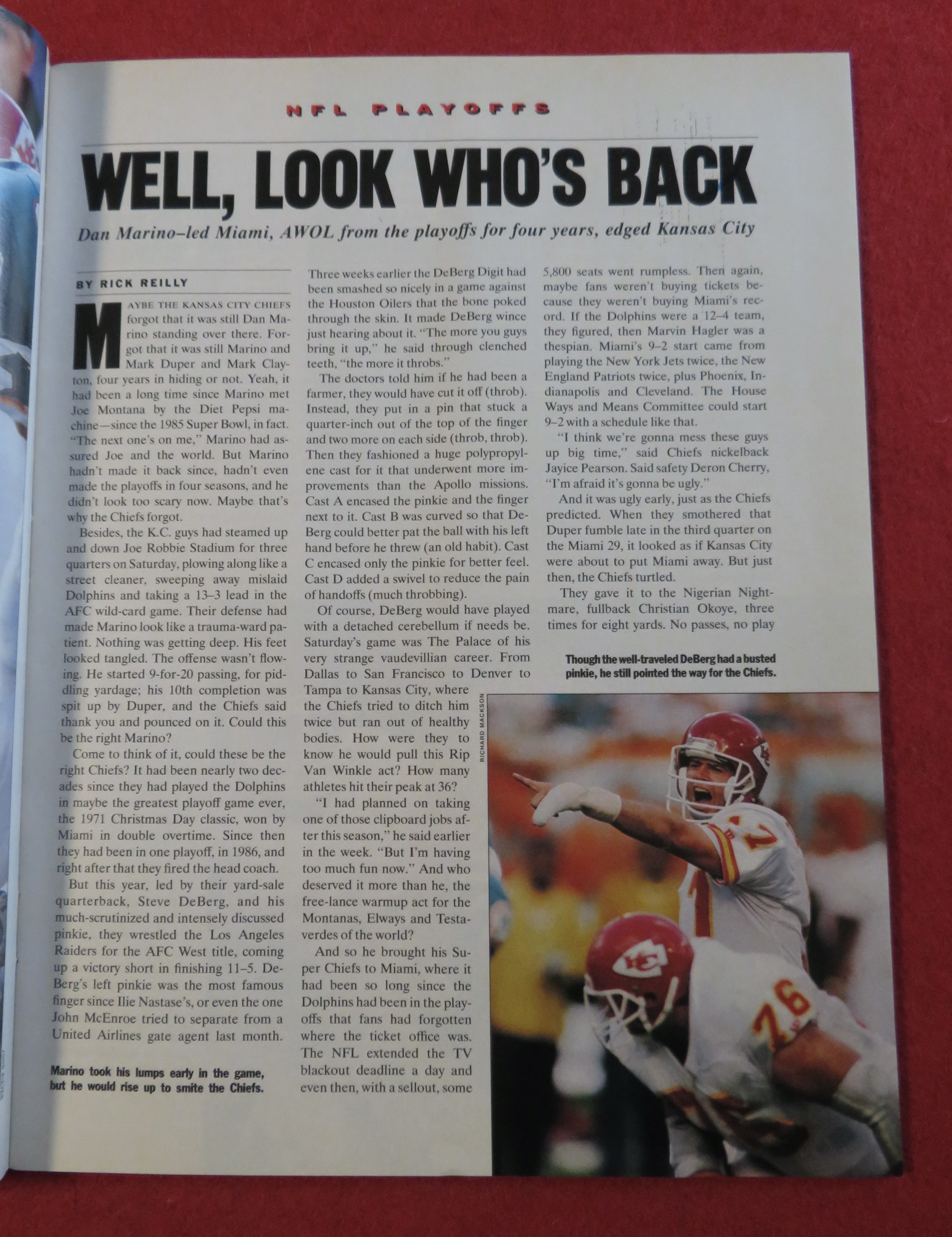 Sports Illustrated Magazine-January 14, 1991-Dan Marino