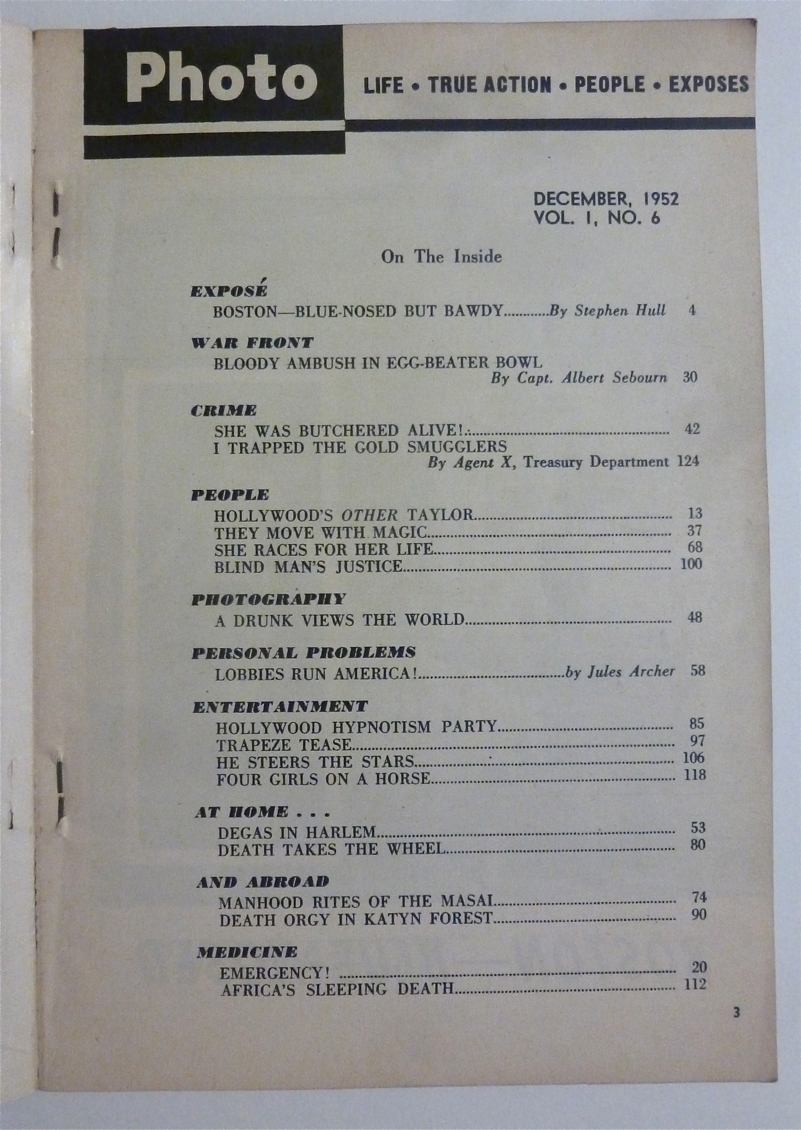 Photo Magazine - December 1952 - Katyn Massacre