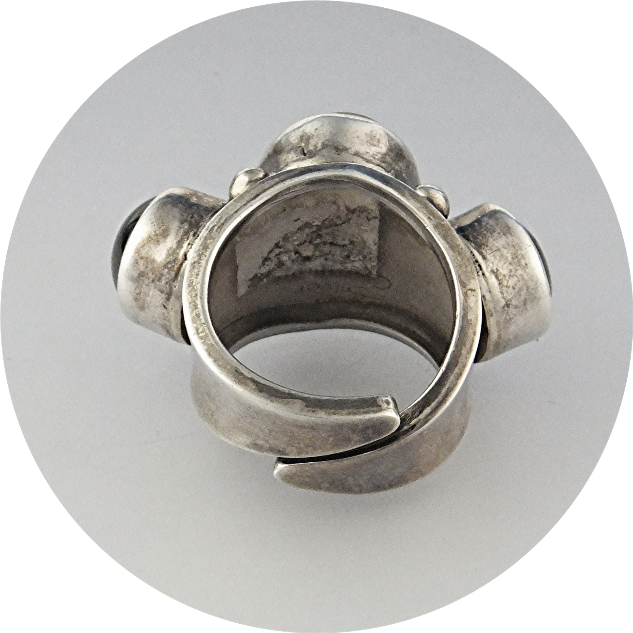 David Troutman Sterling Silver Garnet Silver Creations