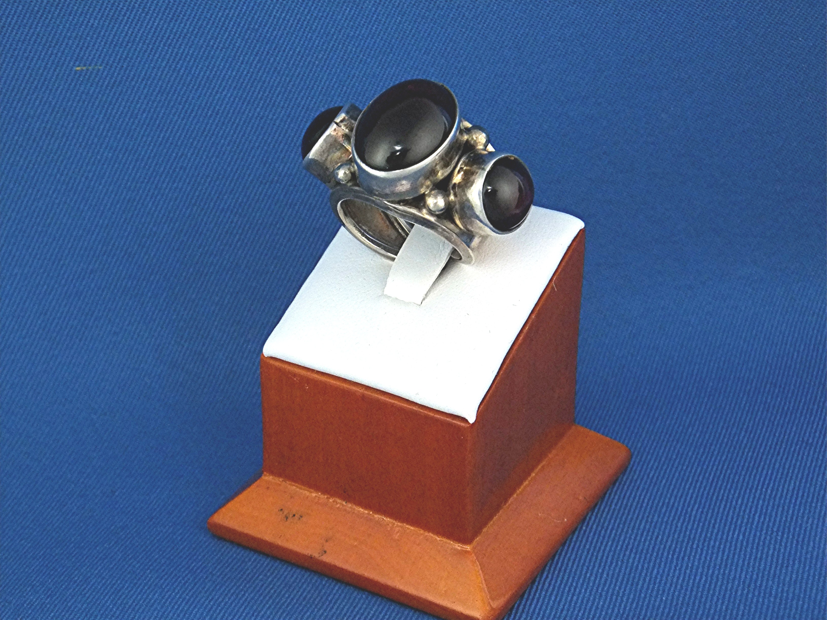 David Troutman Sterling Silver Garnet Silver Creations