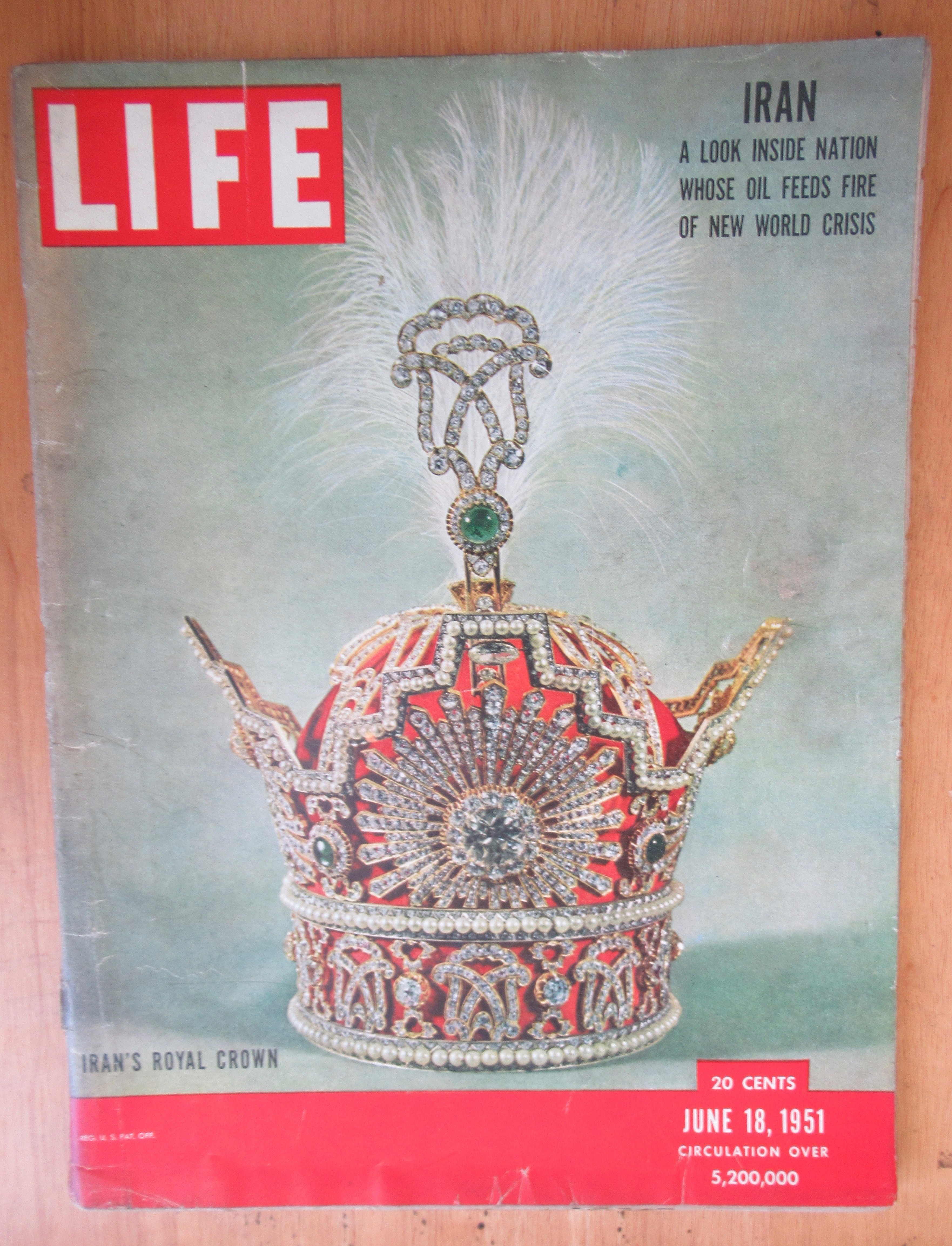 Life Magazine-June 18, 1951-Iran's Royal Crown
