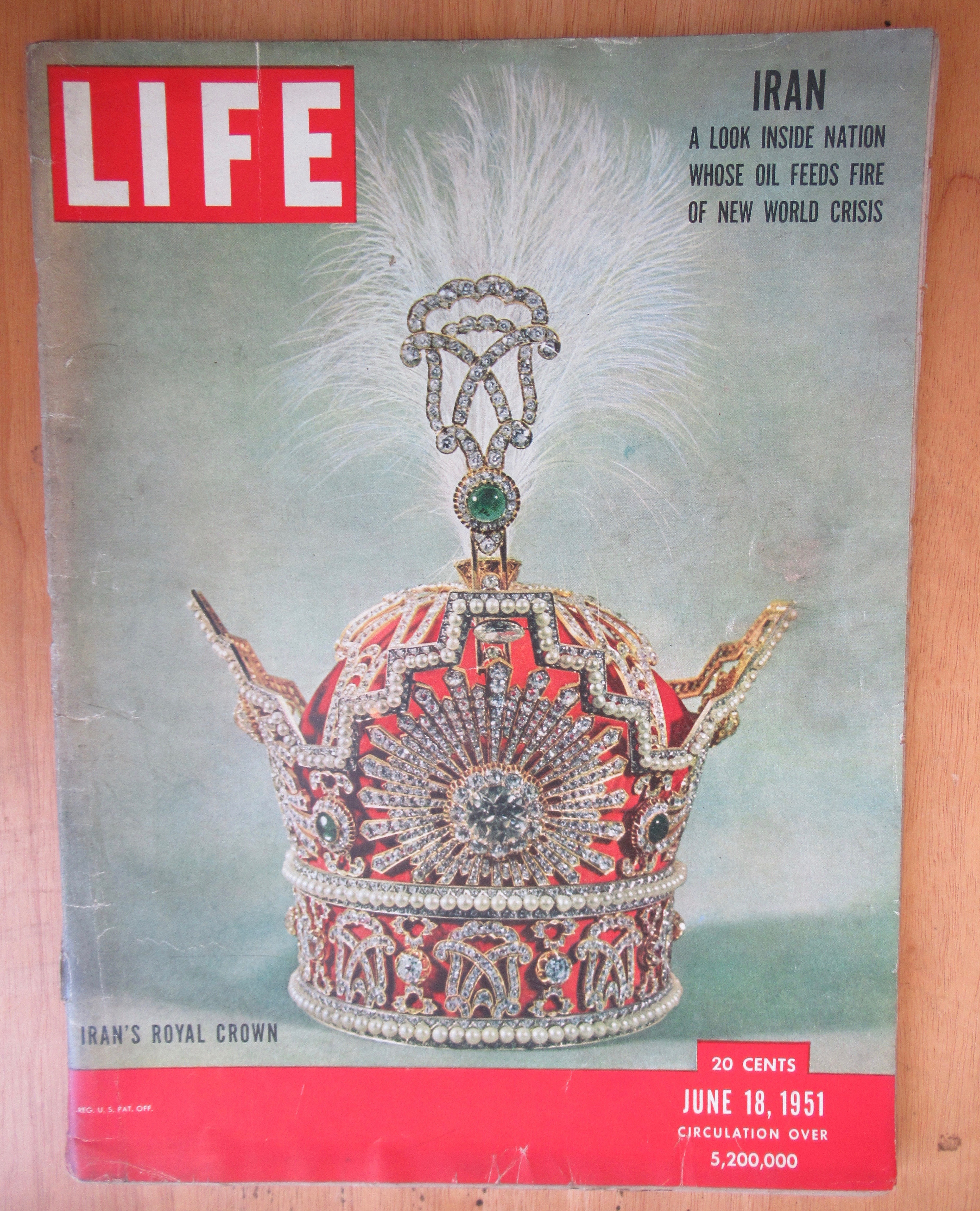 Life Magazine-June 18, 1951-Iran's Royal Crown