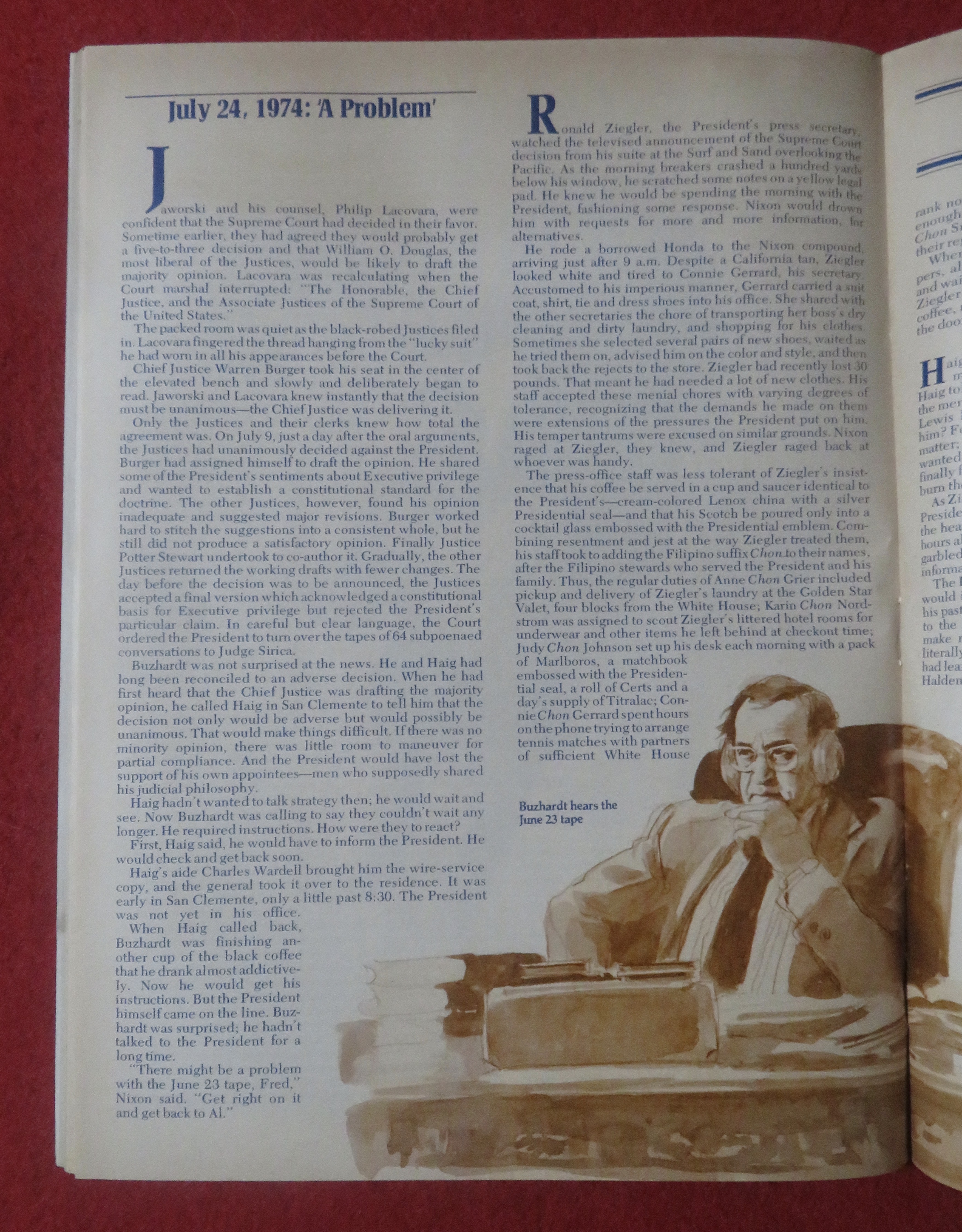 Newsweek Magazine April 5, 1976 Nixon's Final Days