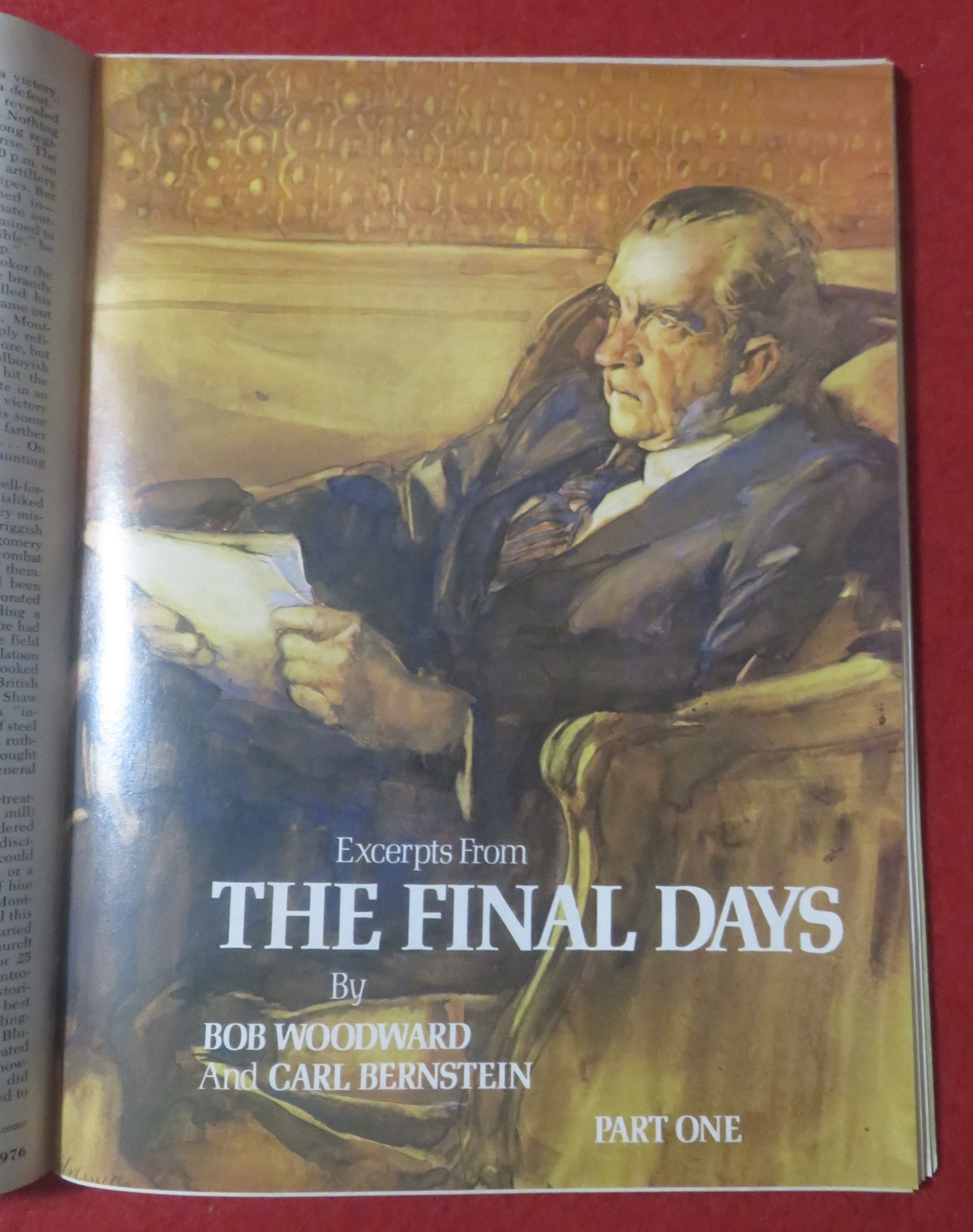 Newsweek Magazine April 5, 1976 Nixon's Final Days