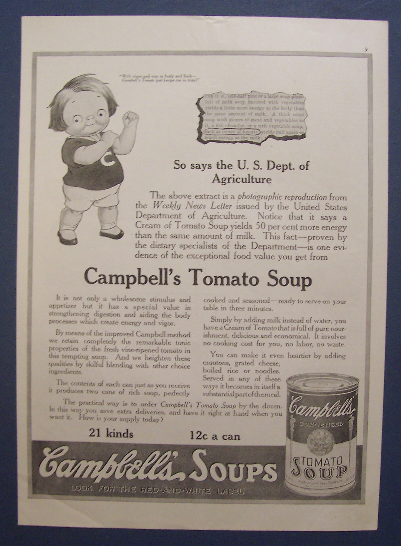 1918 Campbell's Tomato Soup