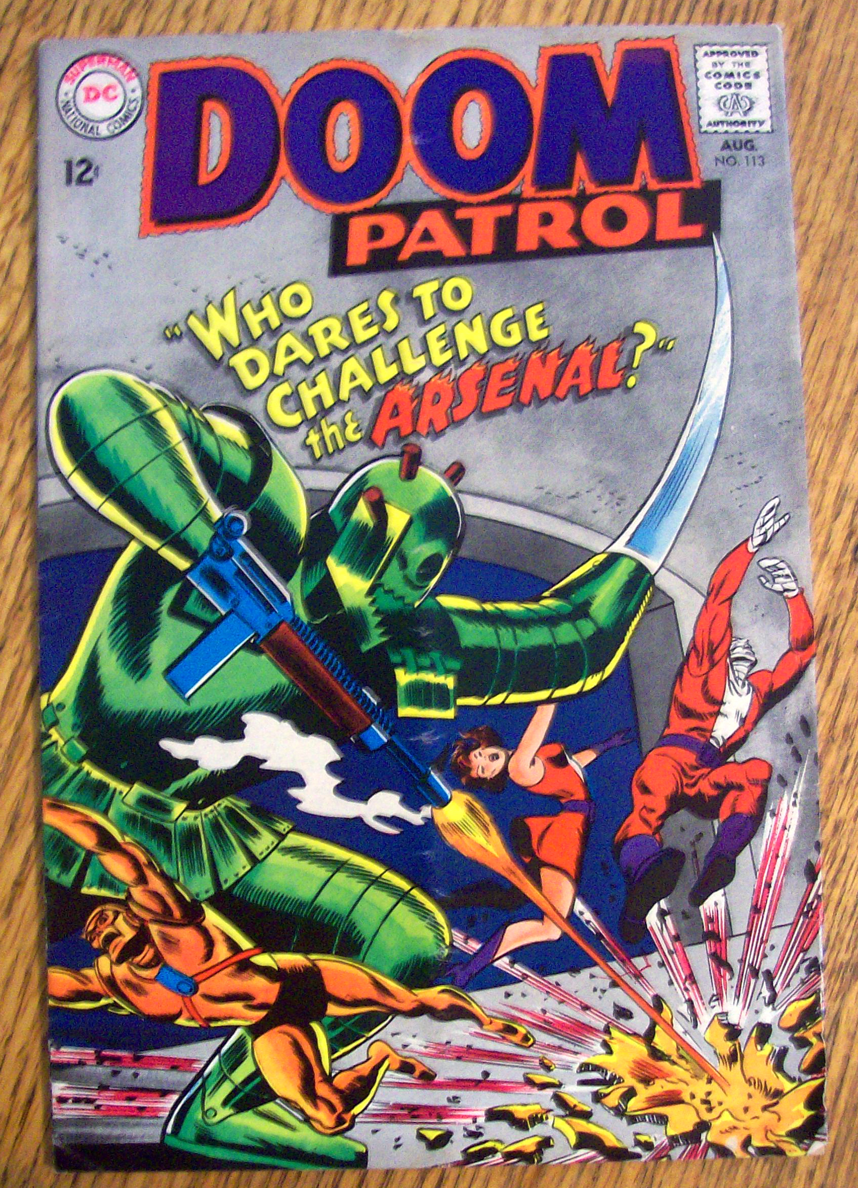 The Doom Patrol Comic #113-August 1967