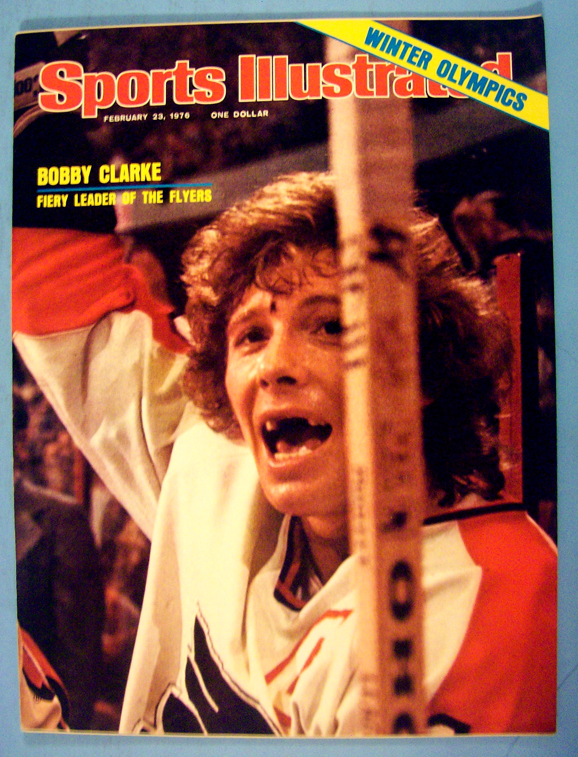 Sports Illustrated Magazine-February 23, 1976-B. Clarke