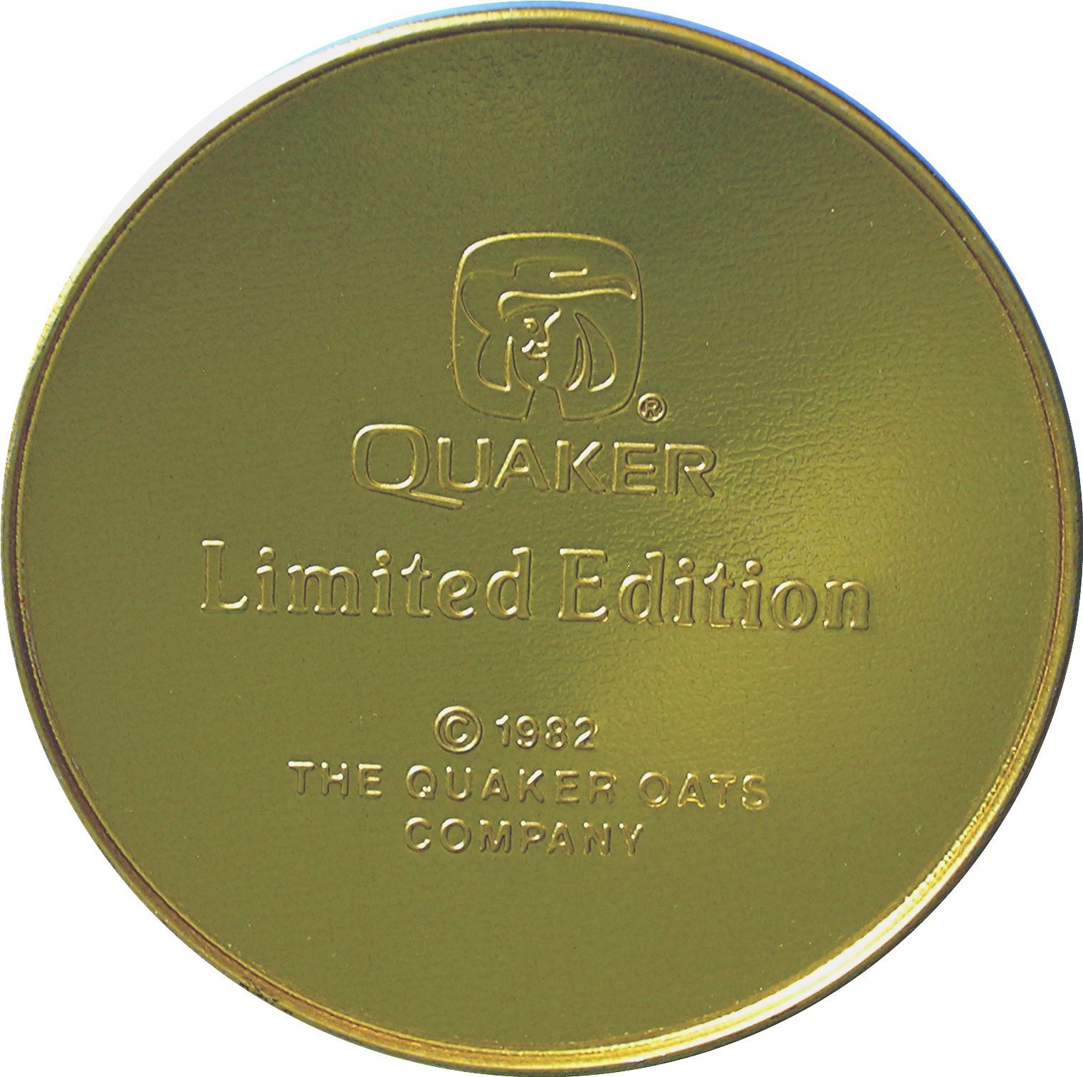 Quaker Oats 1982Limited Edition Tin
