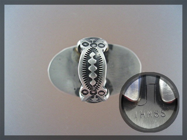 Ring Orange Spiny Oyster Sterling Silver JOE TENORIO