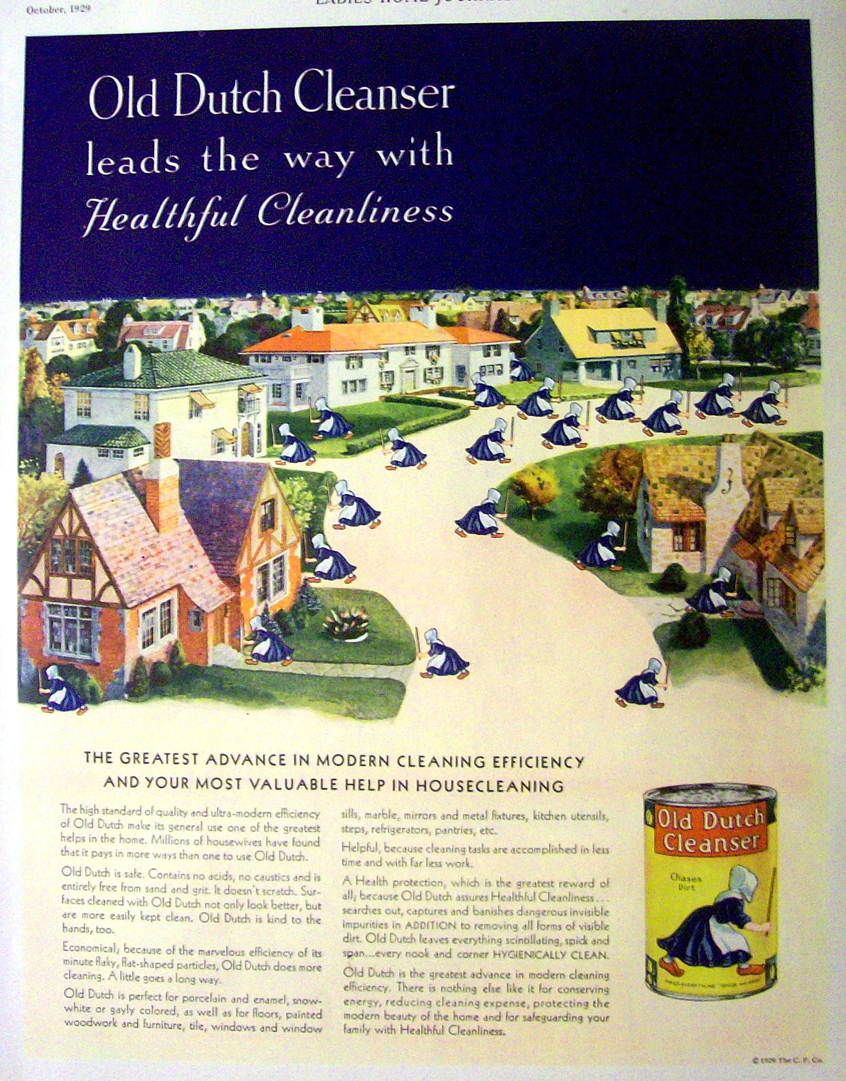 1929 Old Dutch Cleanser