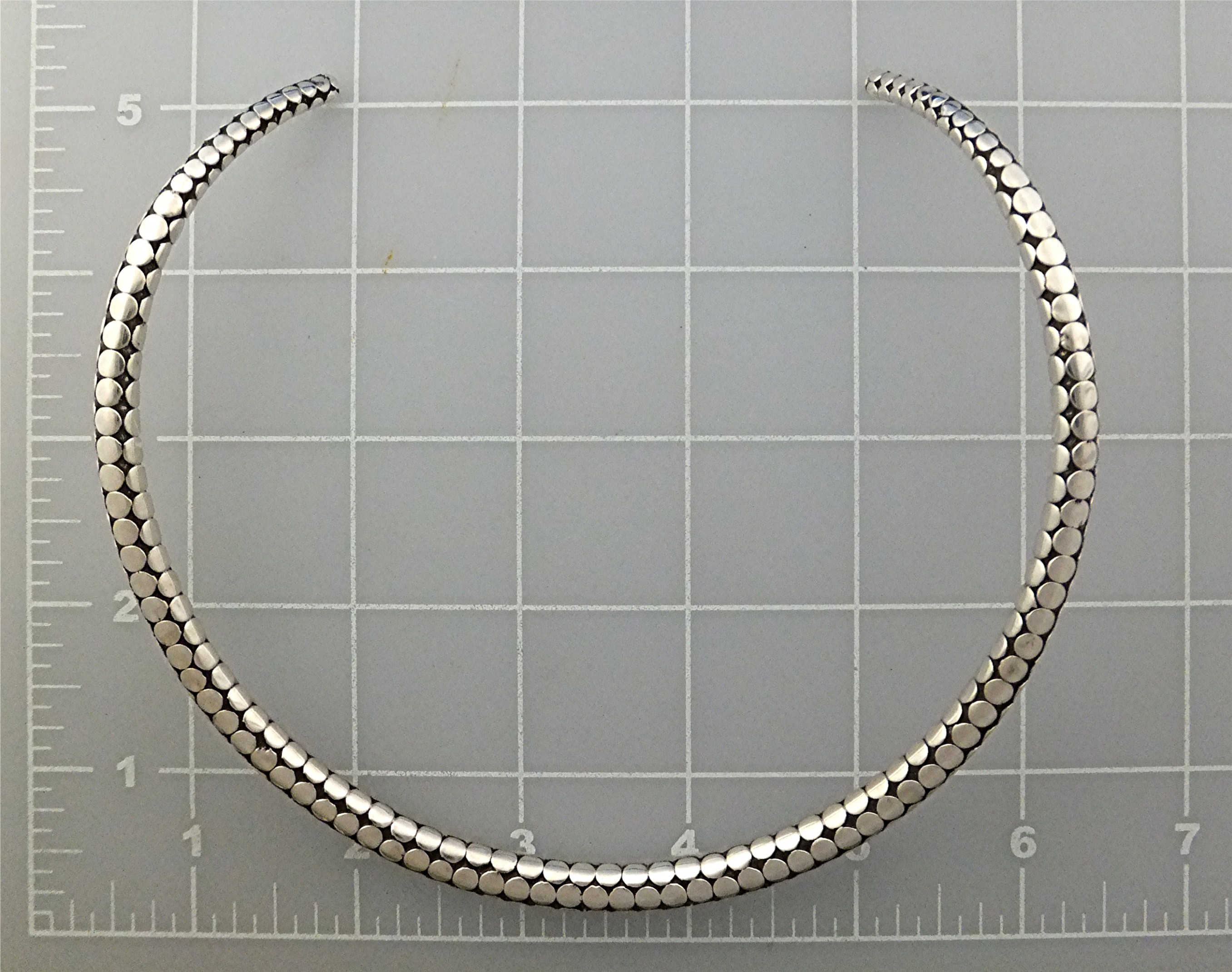 Necklace Sterling Silver John Hardy Dot Style Collar Ba