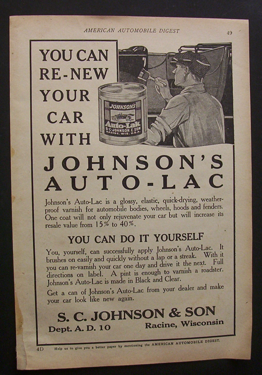 1923 Johnson's Auto - Lac