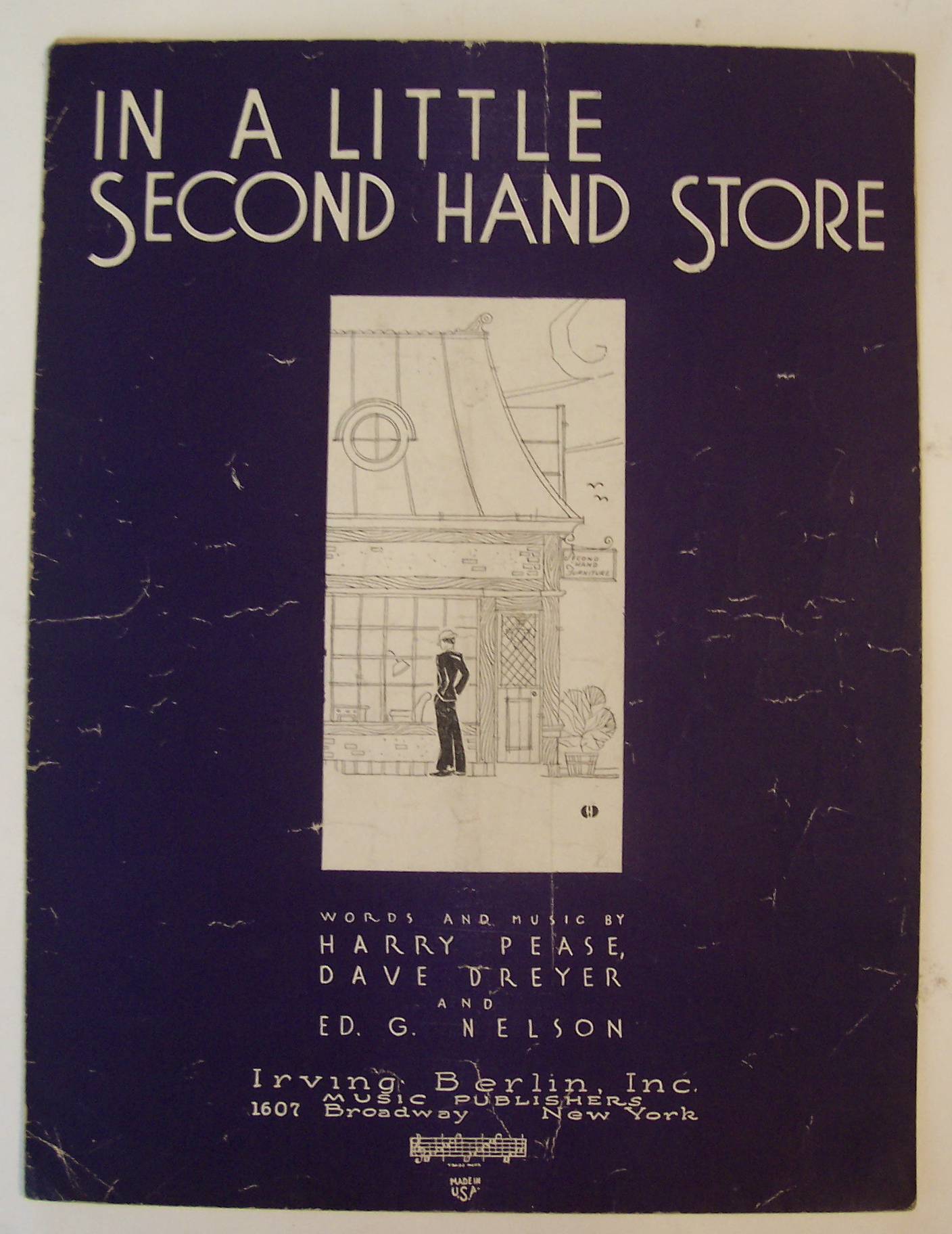 1933 In A Little Second Hand Store By Harry Pease
