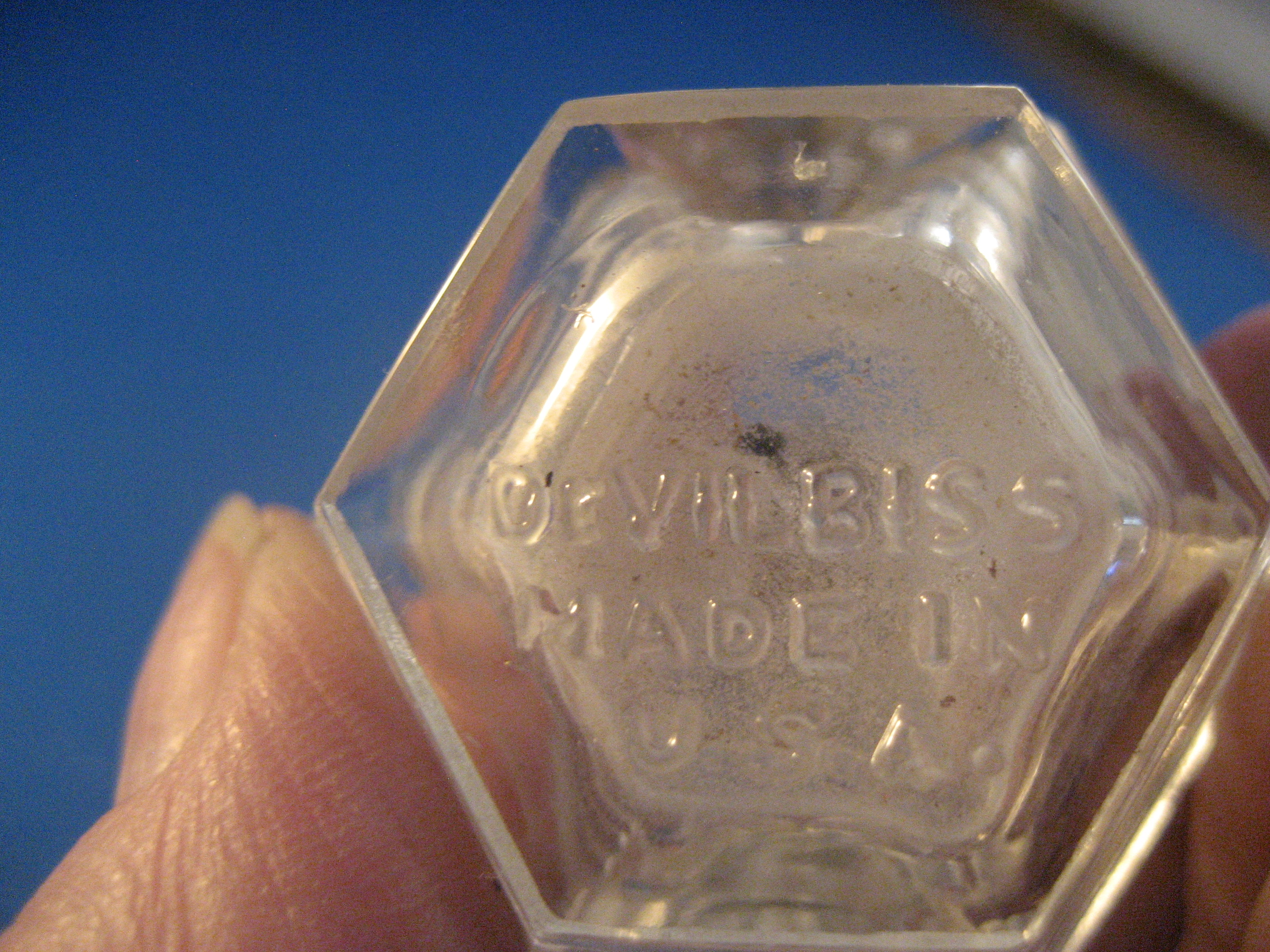 Small Devilbiss Automizer Bottle