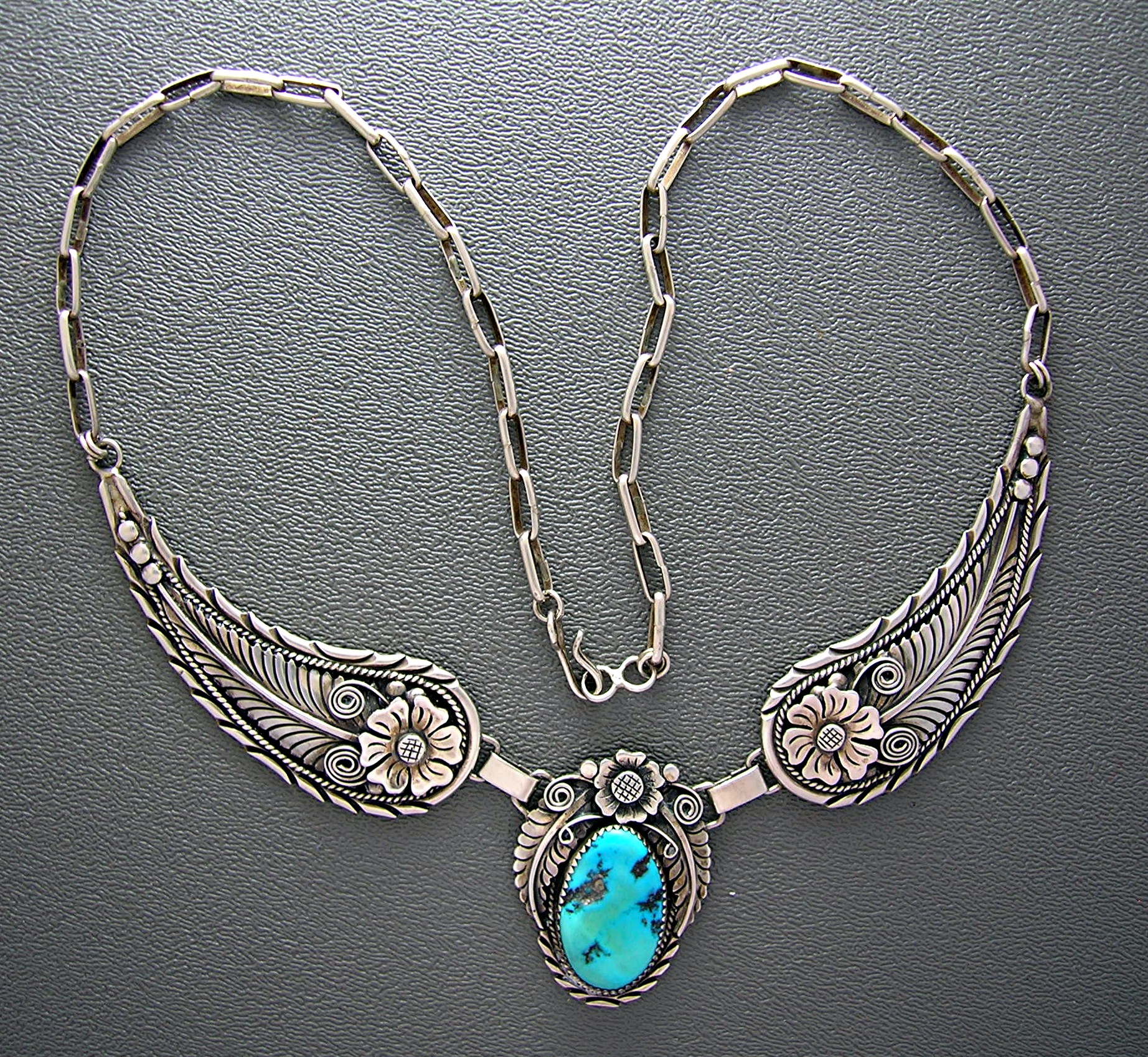 Ronnie Henry Sleeping Beauty Turquoise Sterling Silver