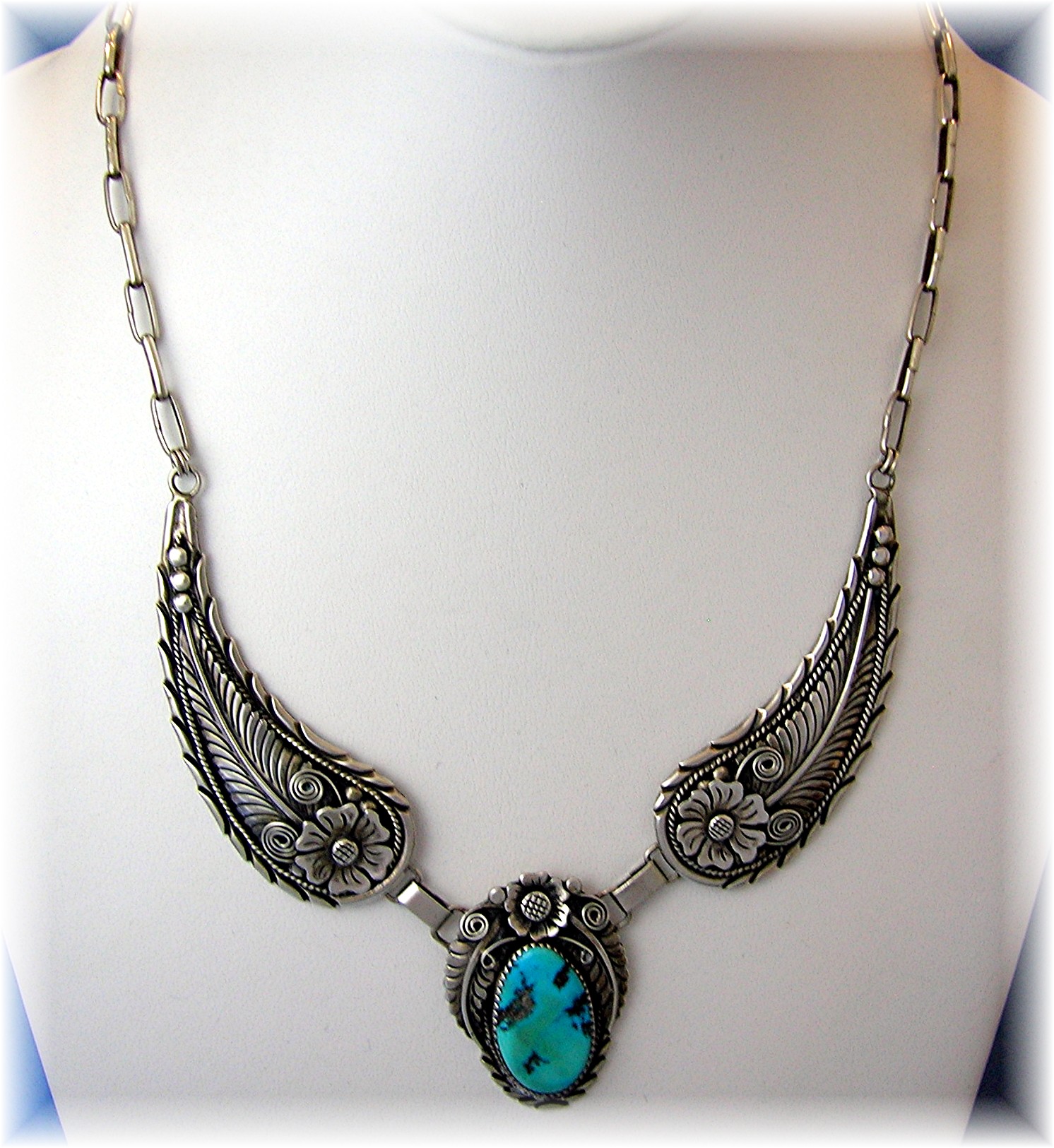 Ronnie Henry Sleeping Beauty Turquoise Sterling Silver