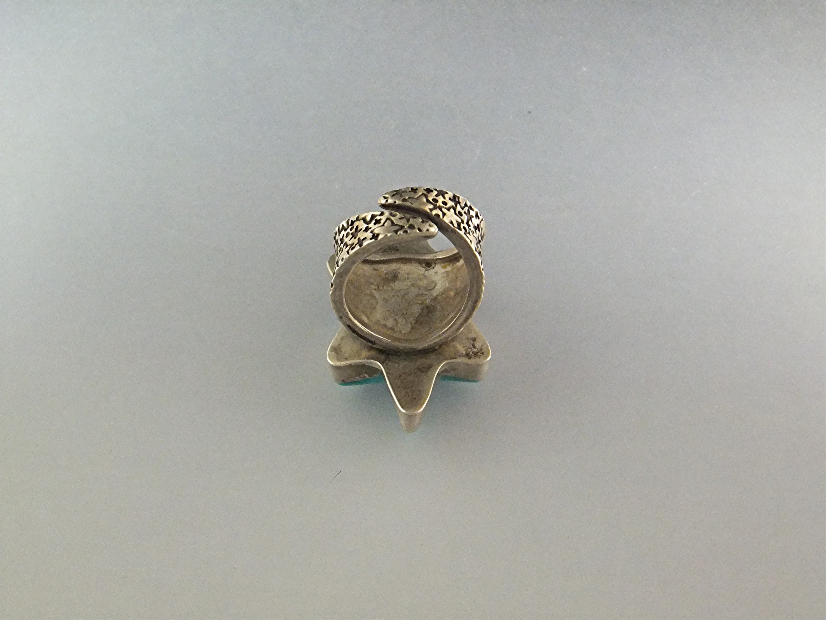 David Troutman Kingman Turquoise Sterling Silver Ring