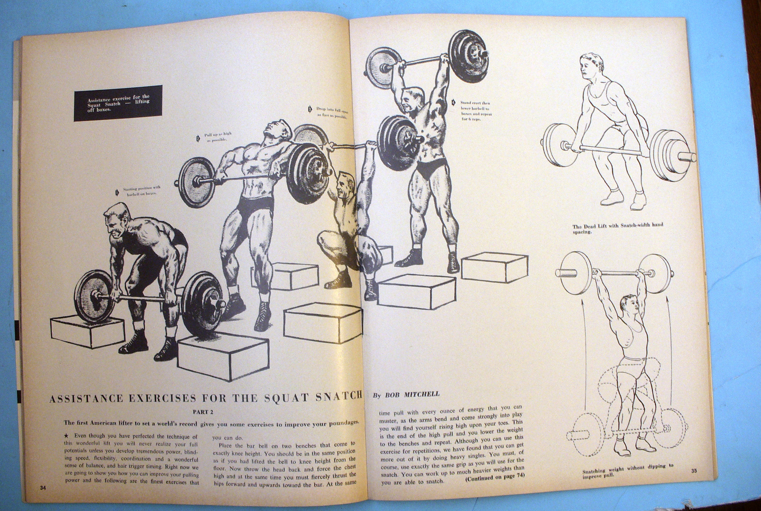 Muscle Builder Magazine July 1962 Bernard Naceri