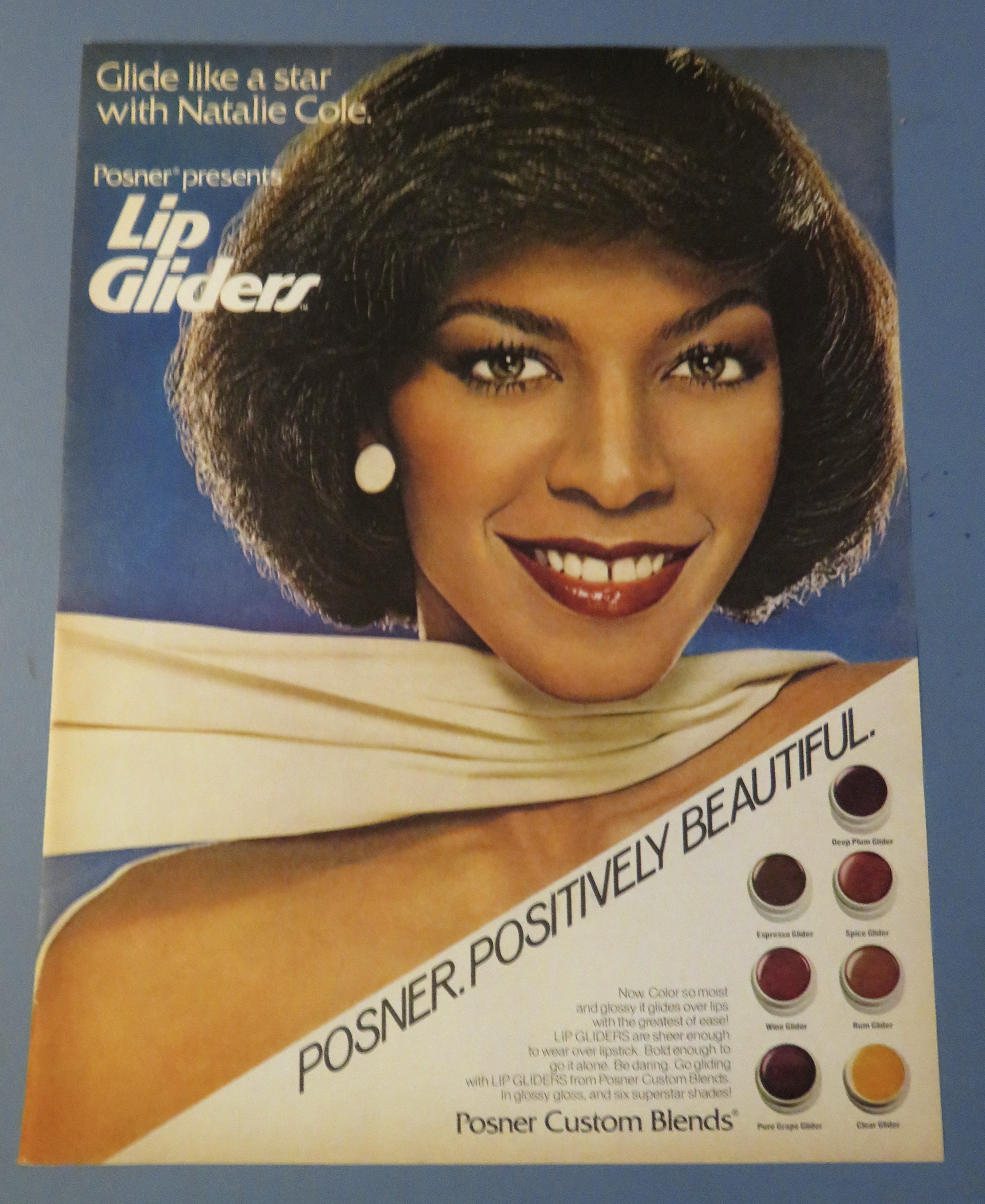 1980 Posner Lip Gliders with Natalie Cole