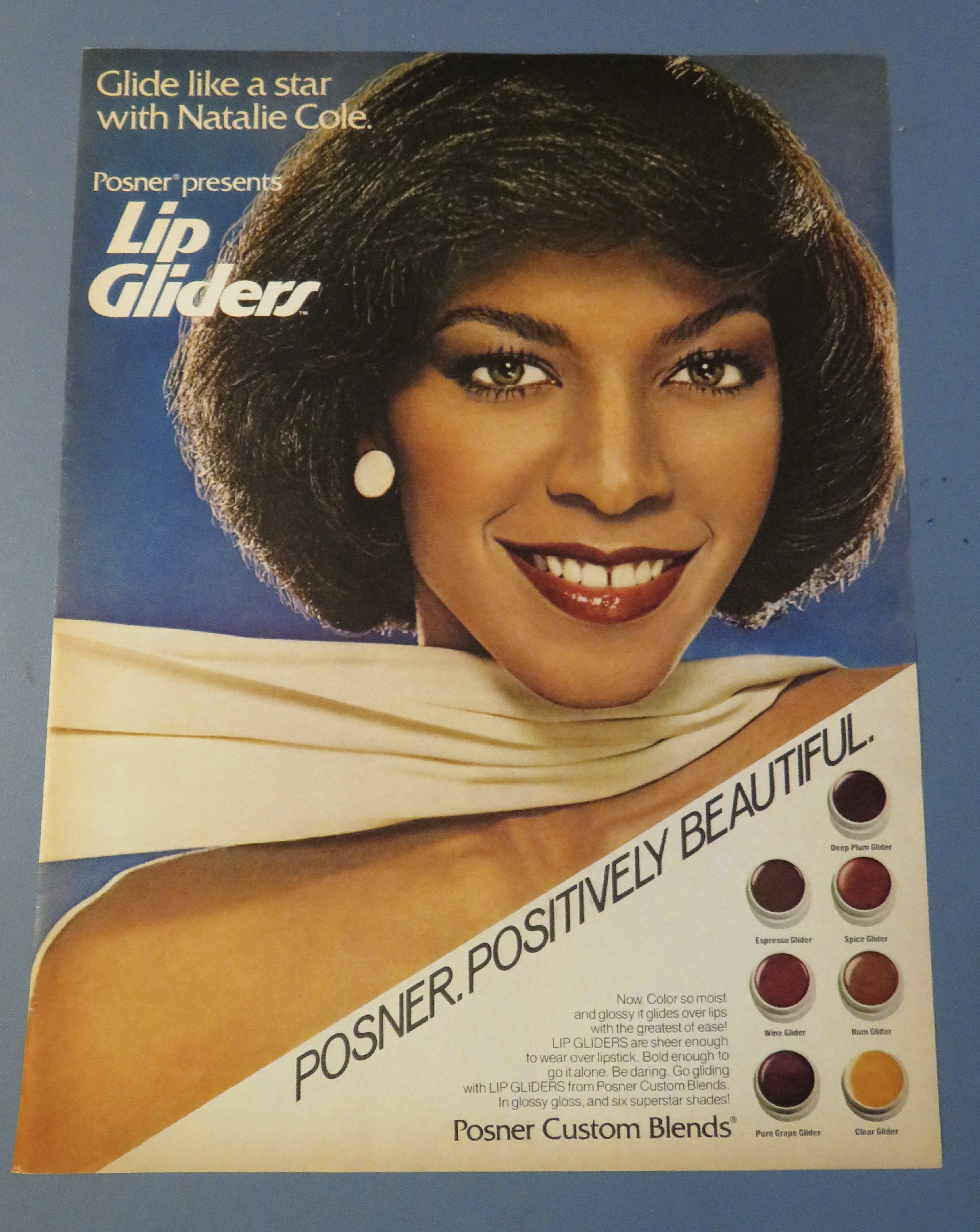 1980 Posner Lip Gliders with Natalie Cole