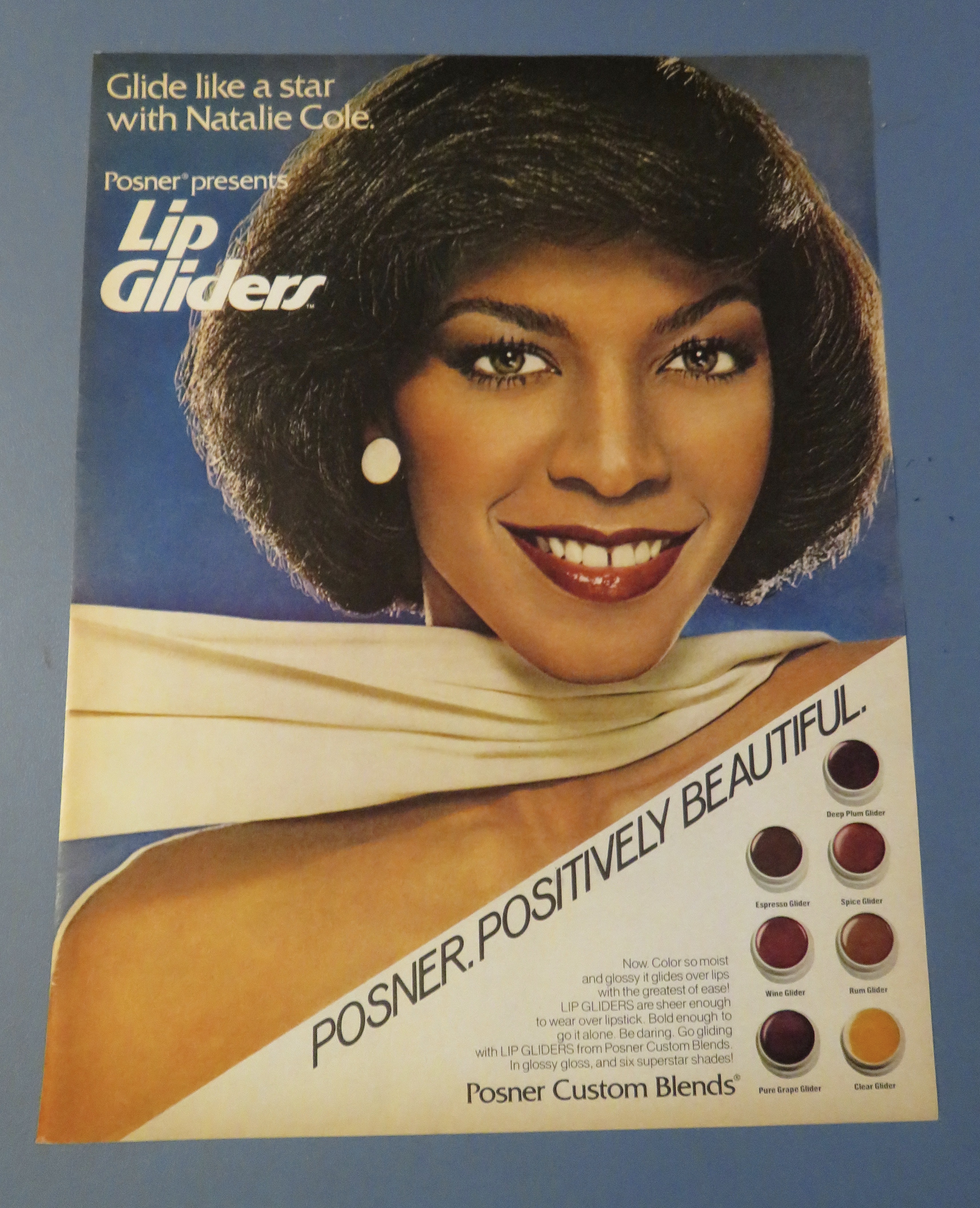 1980 Posner Lip Gliders with Natalie Cole
