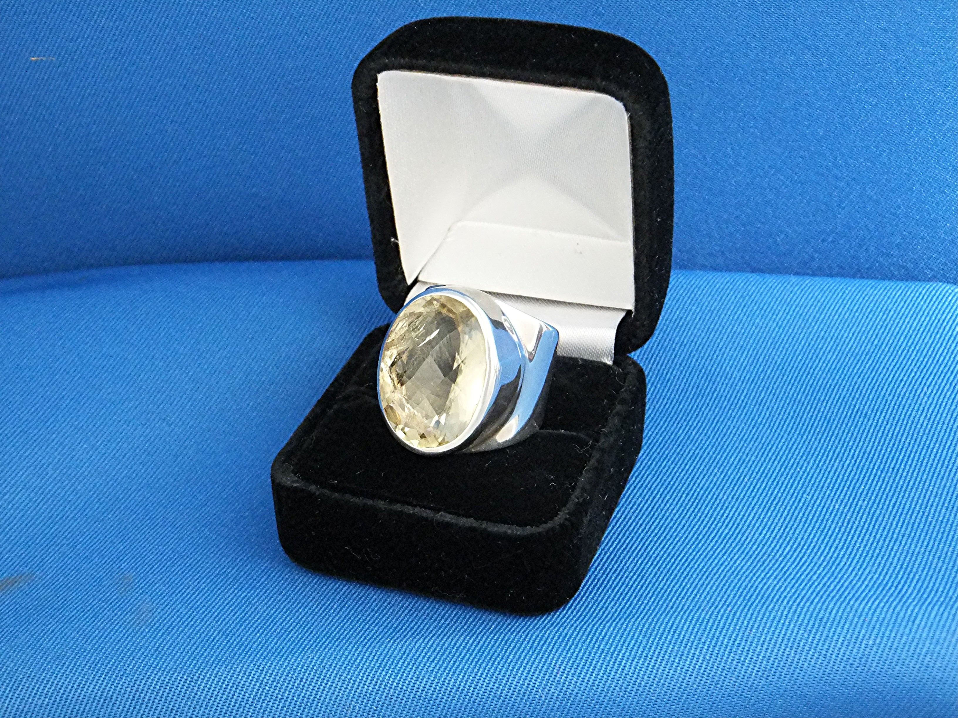 Ring Sterling Silver Ecstacy Topaz Starborn Creations