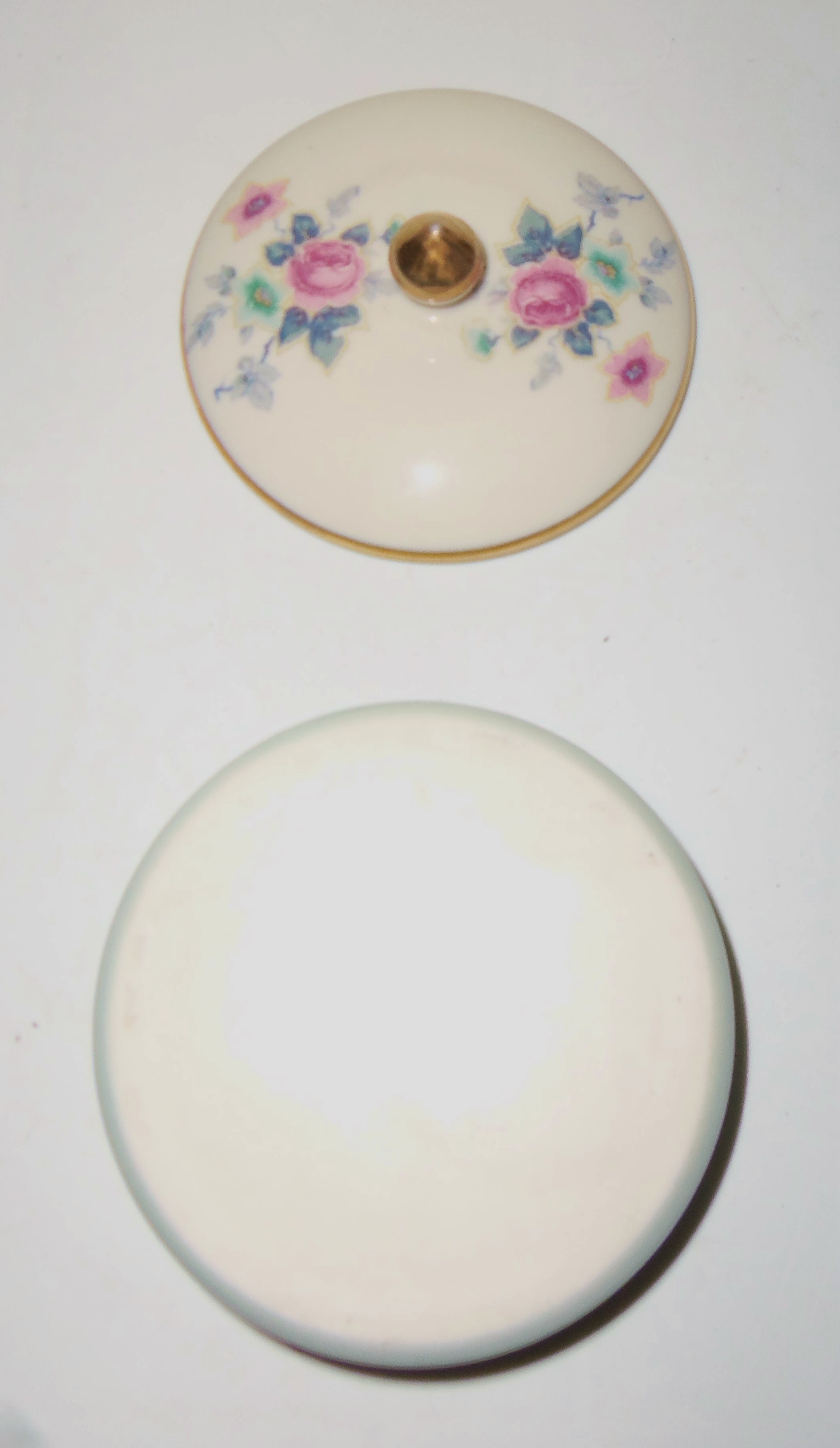 Franciscan Pottery Kaolena China Floral Covered Box